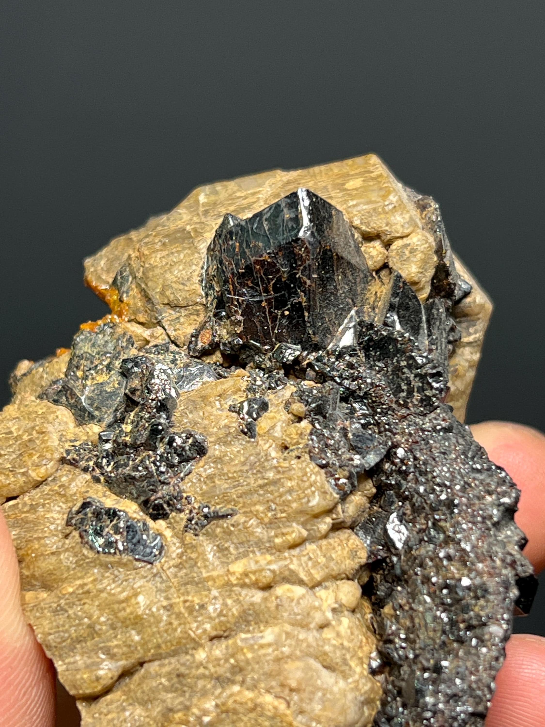 Special! Titanite Microcline Specimen, 166gram - Crystal Gemstone AE 