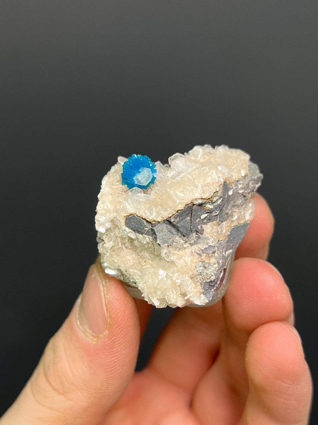 Very Special Cavansite Specimen - Crystal Gemstone AE 