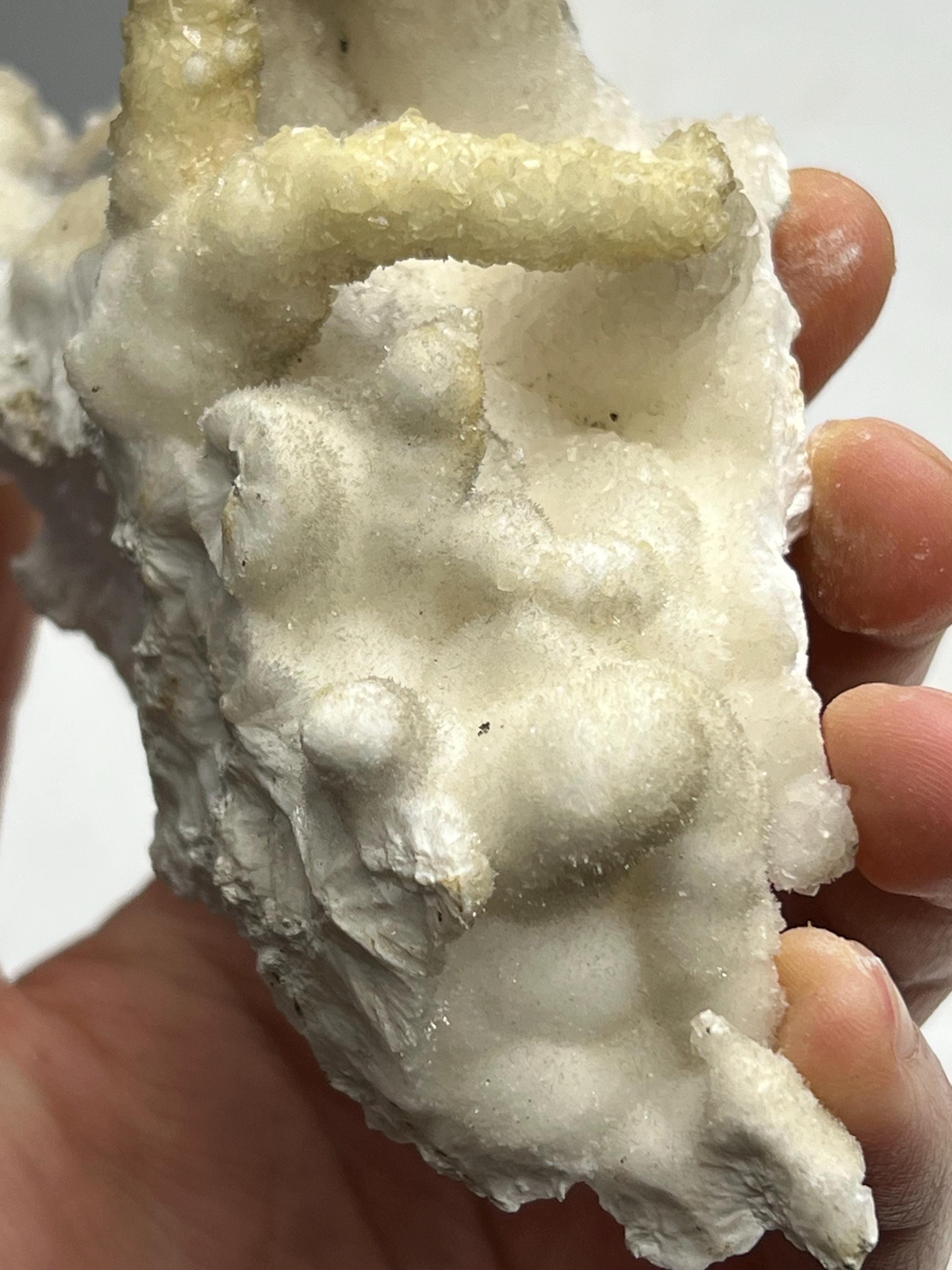 Very Special Stalactite Aragonite Mineral, From Turkey - Crystal Gemstone AE 