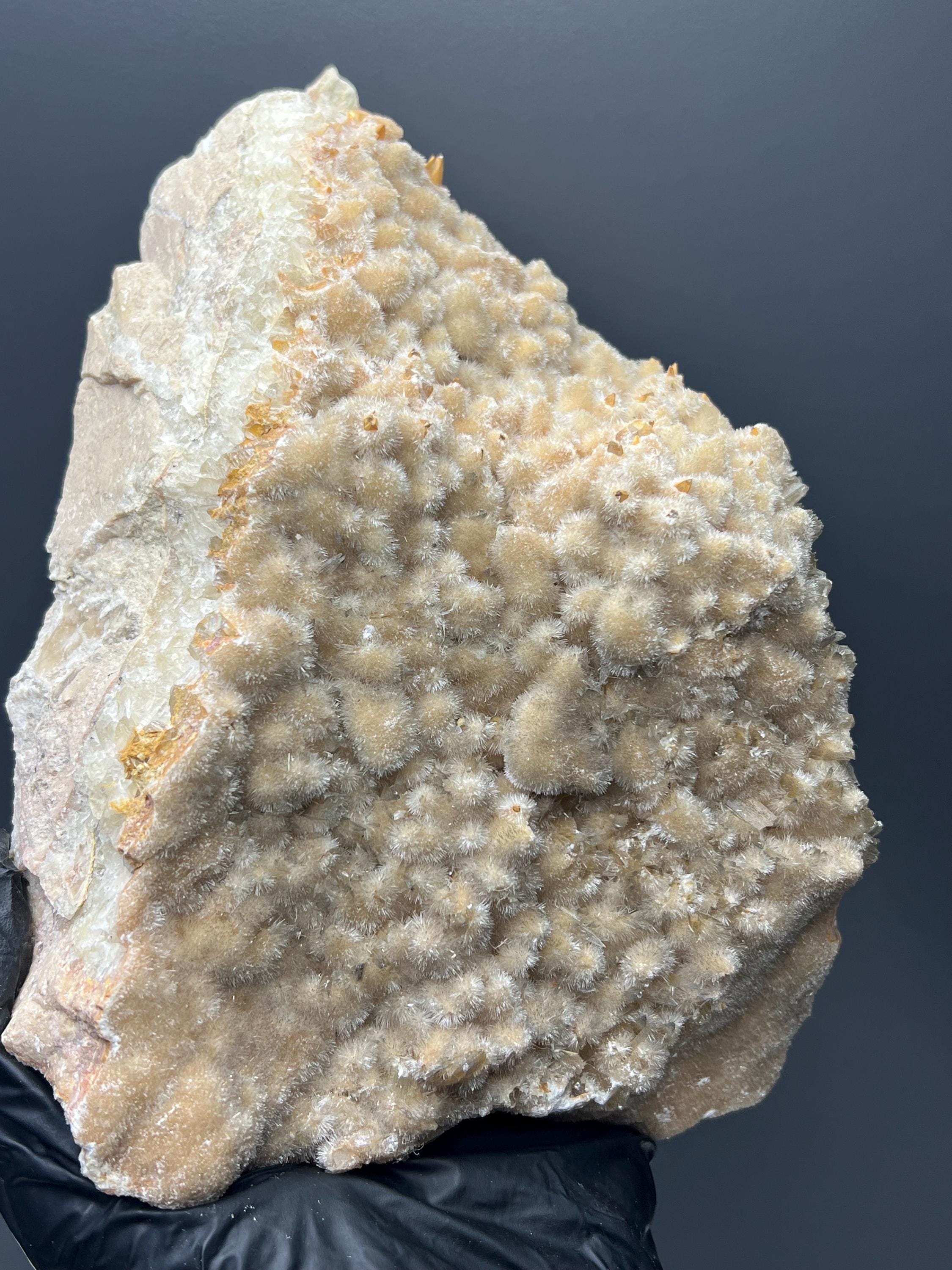 Feather Crystal Calcite Specimen - Crystal Gemstone AE 