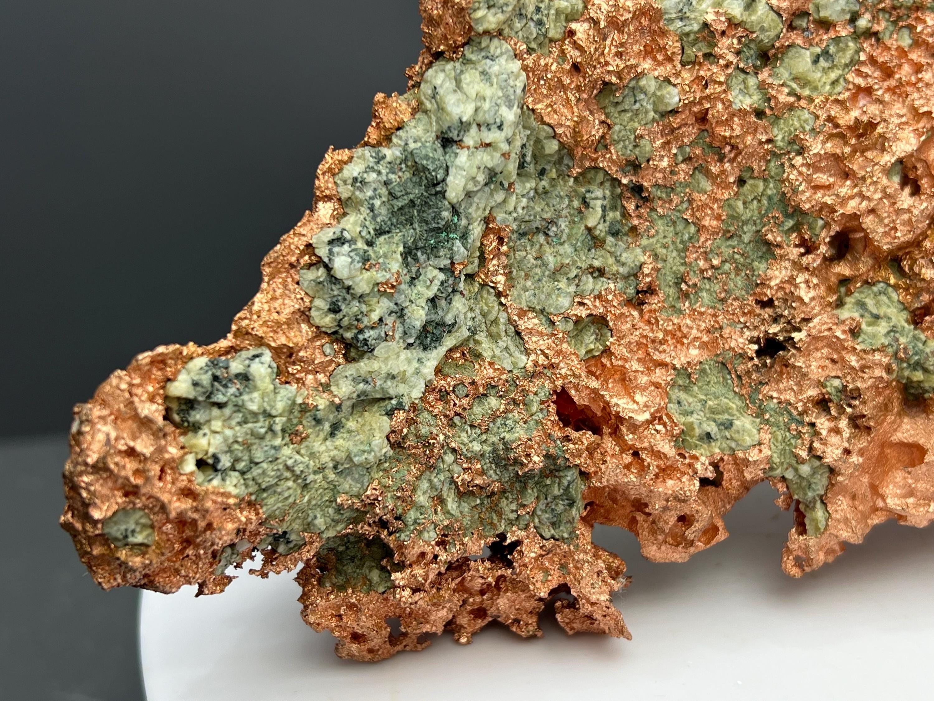 Museum Grade Large Size Native Copper - Crystal Gemstone AE 