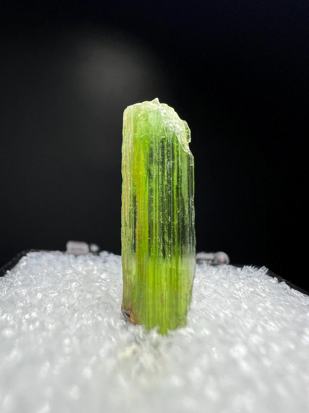 Chrome Tremolite Specimen - Crystal Gemstone AE 