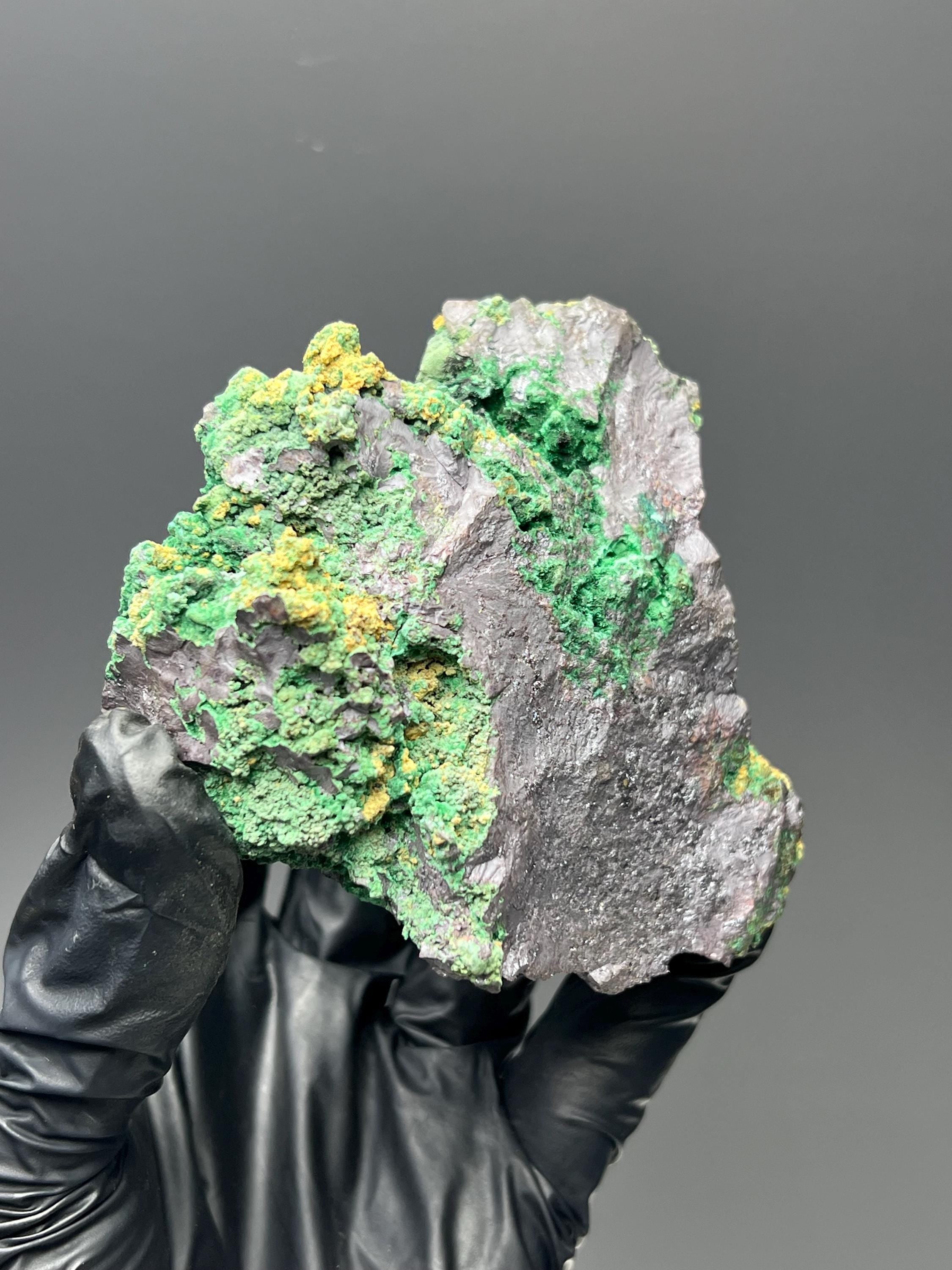 Cuprite And Hematite With Limonite - Crystal Gemstone AE 