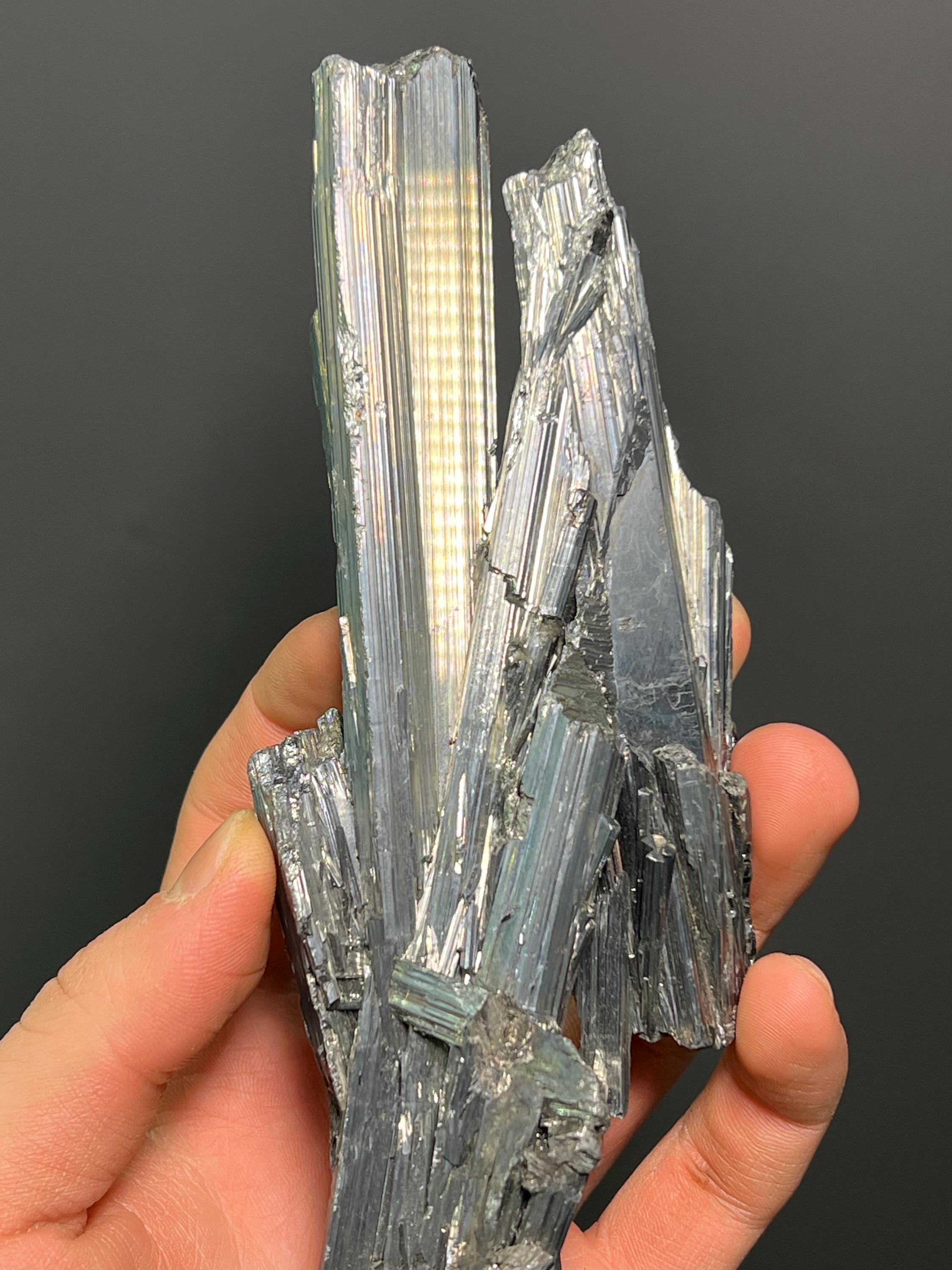 Very Special Stibnite Specimen - Crystal Gemstone AE 