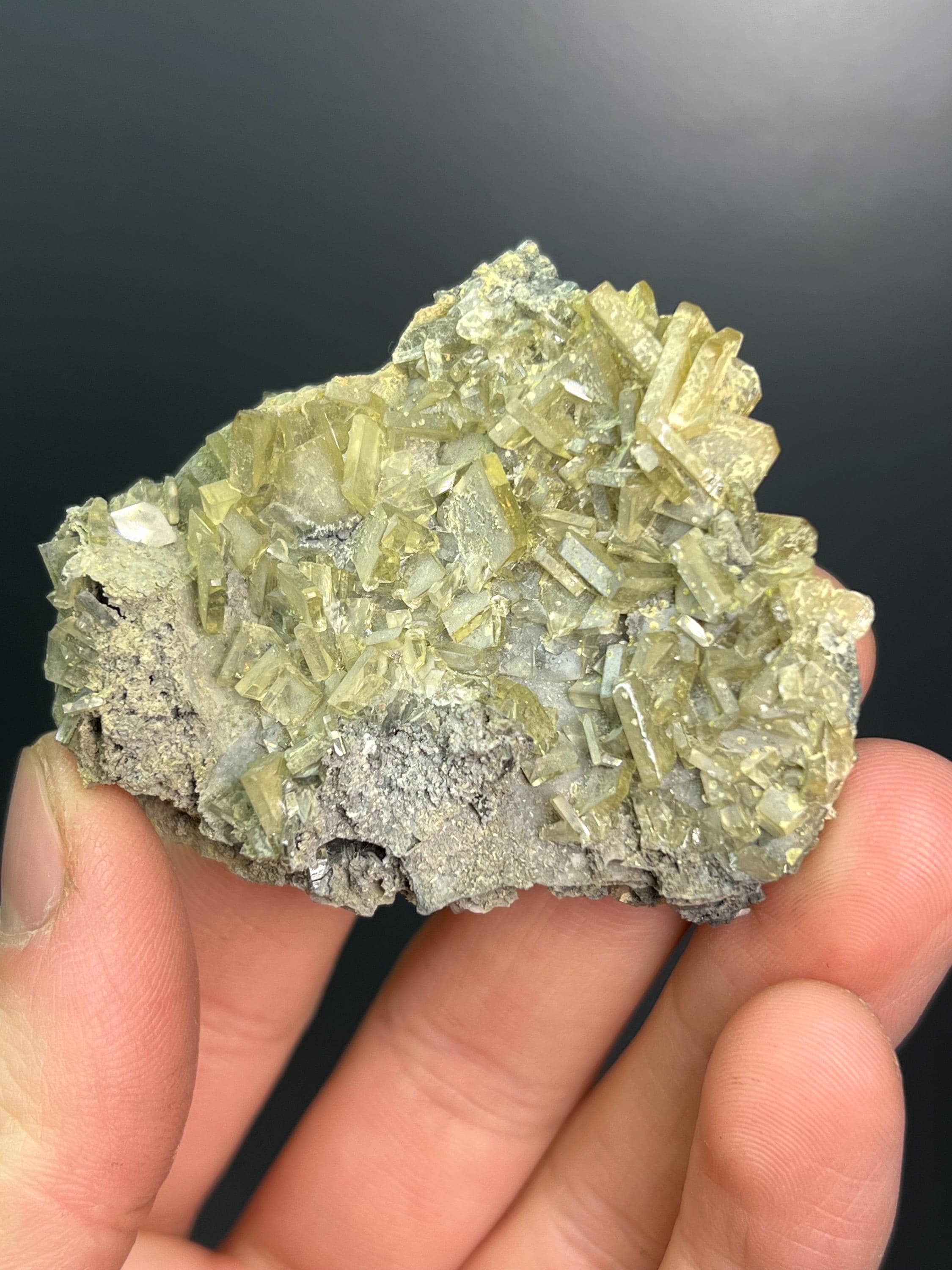Barite Crystals Specimen - Crystal Gemstone AE 