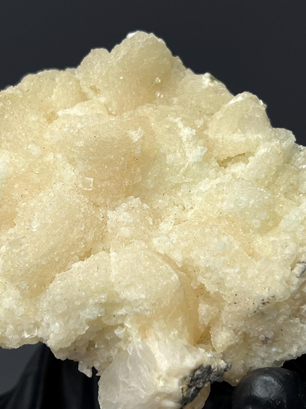 Lilac Crystal Calcite With Crystal Quartz - Crystal Gemstone AE 