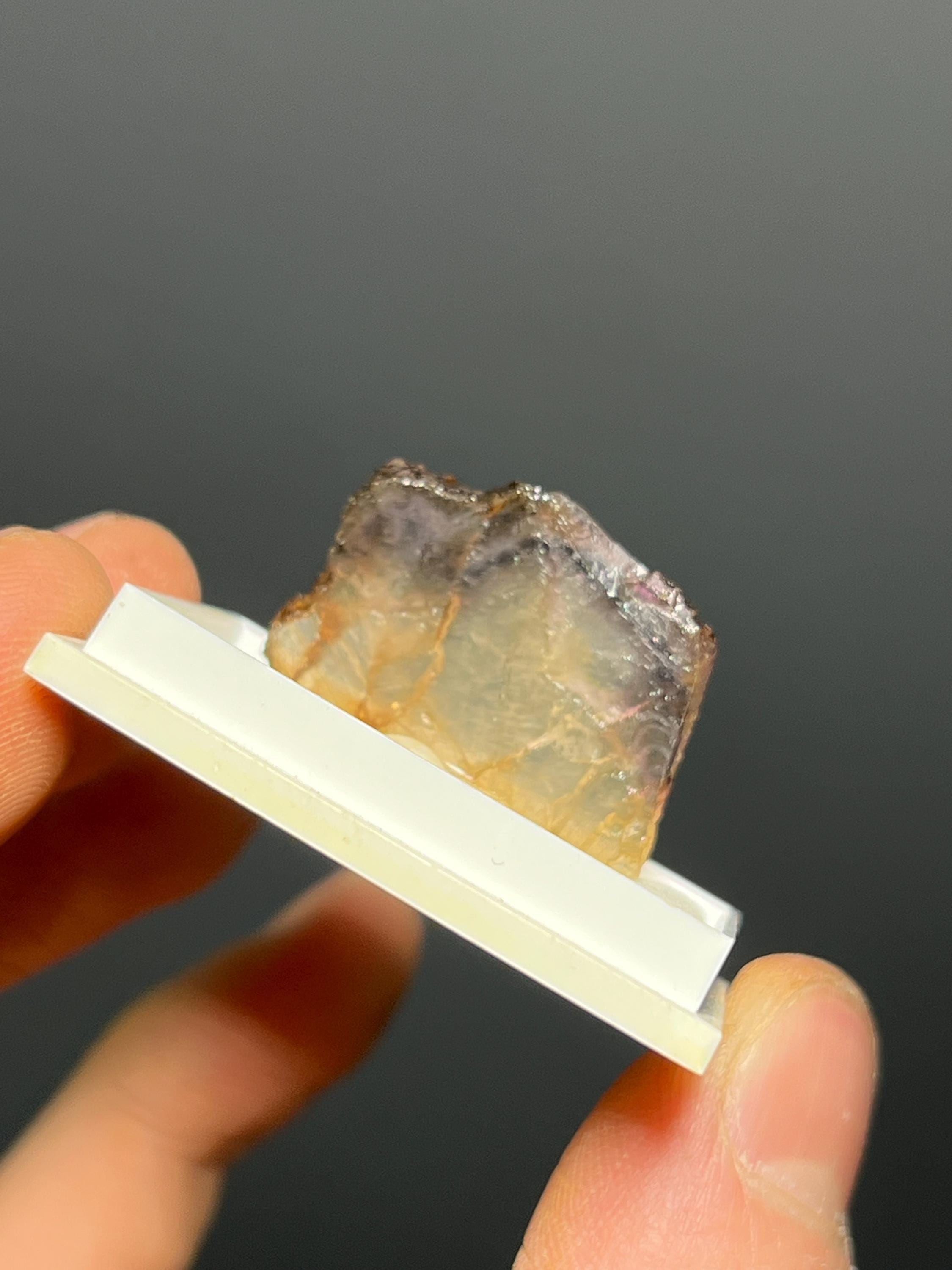 Blue John Fluorite - UK - Crystal Gemstone AE 