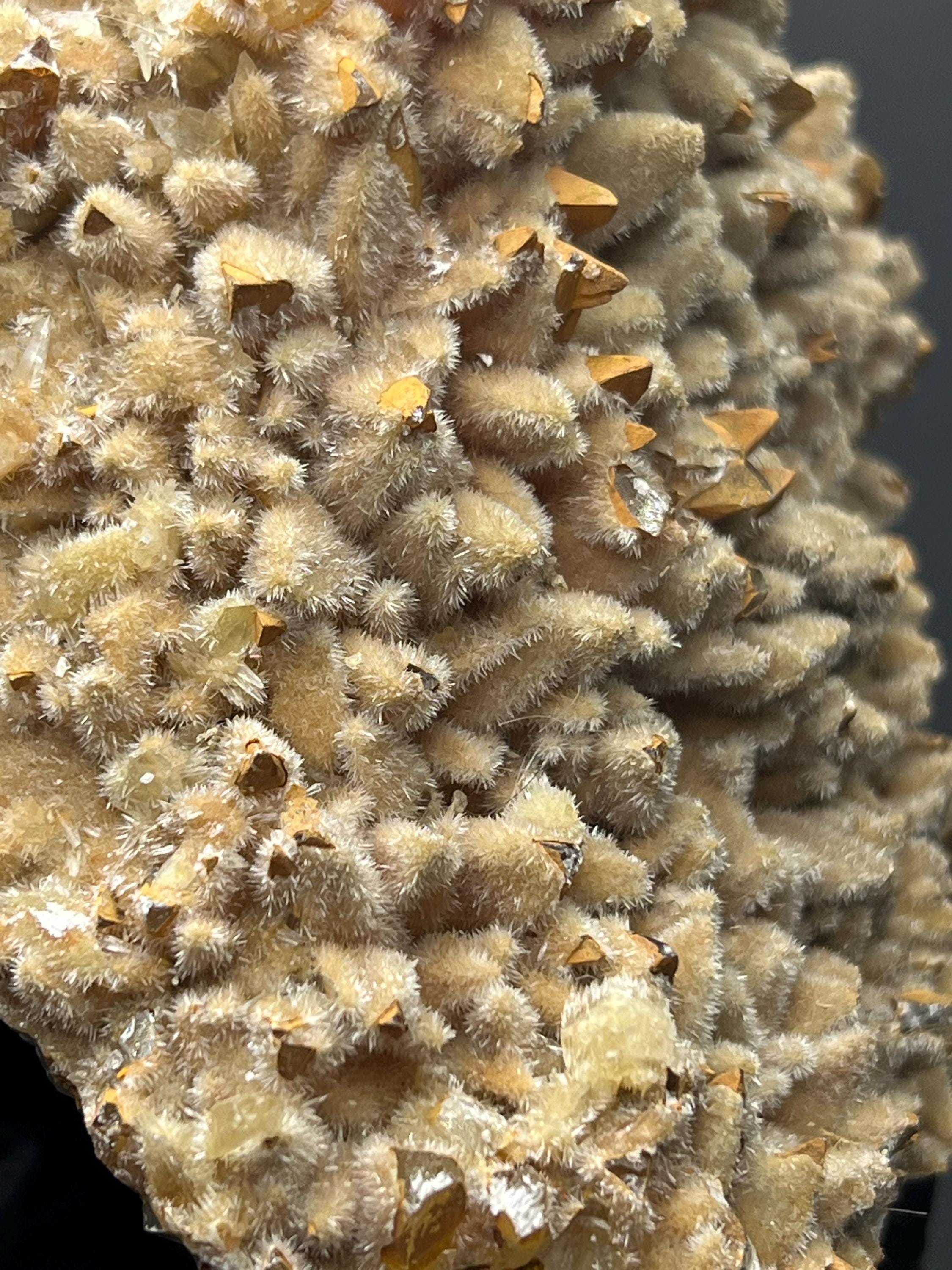 Feather Crystal Calcite Specimen - Crystal Gemstone AE 