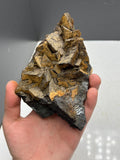 Very special and showy limonite on iron siderite, From Turkey - Crystal Gemstone AE 