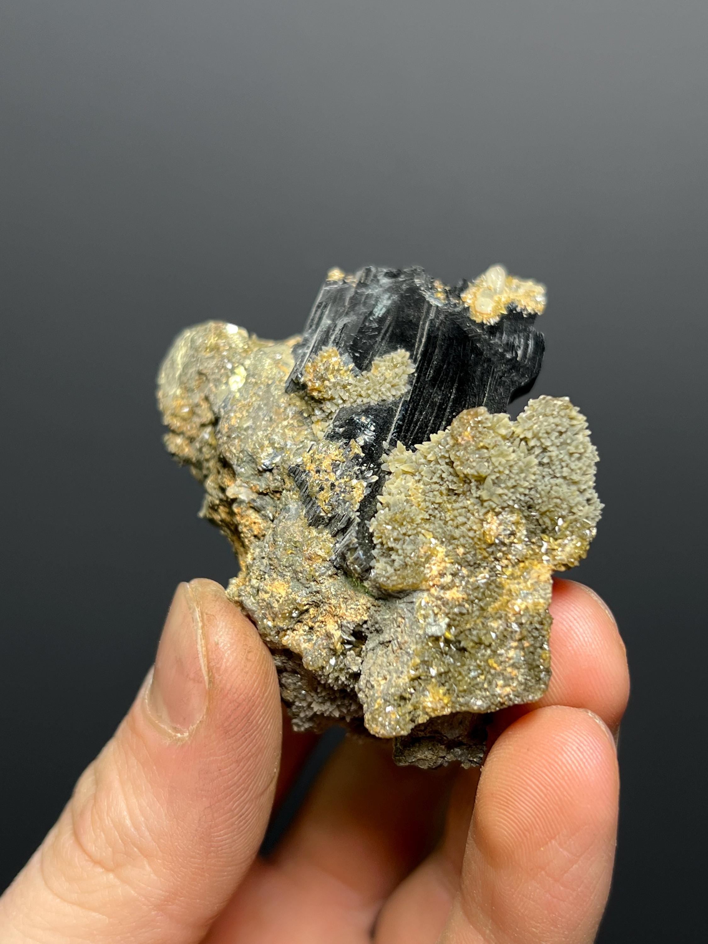 Museum Grade, Vivanite Childernite Specimen, 118gram - Crystal Gemstone AE 