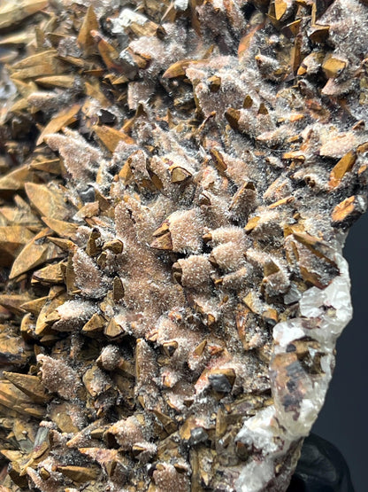 Large Size Feather Brown Crystal Calcite Specimen