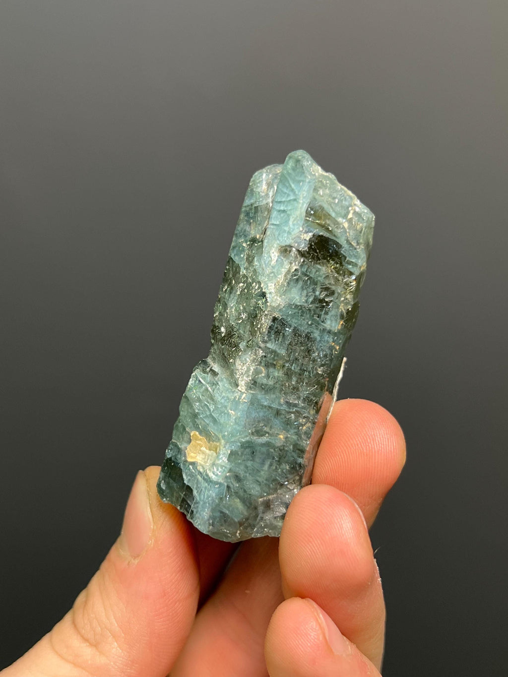 Apatite Var. Fluorapatite - Russia - Crystal Gemstone AE 