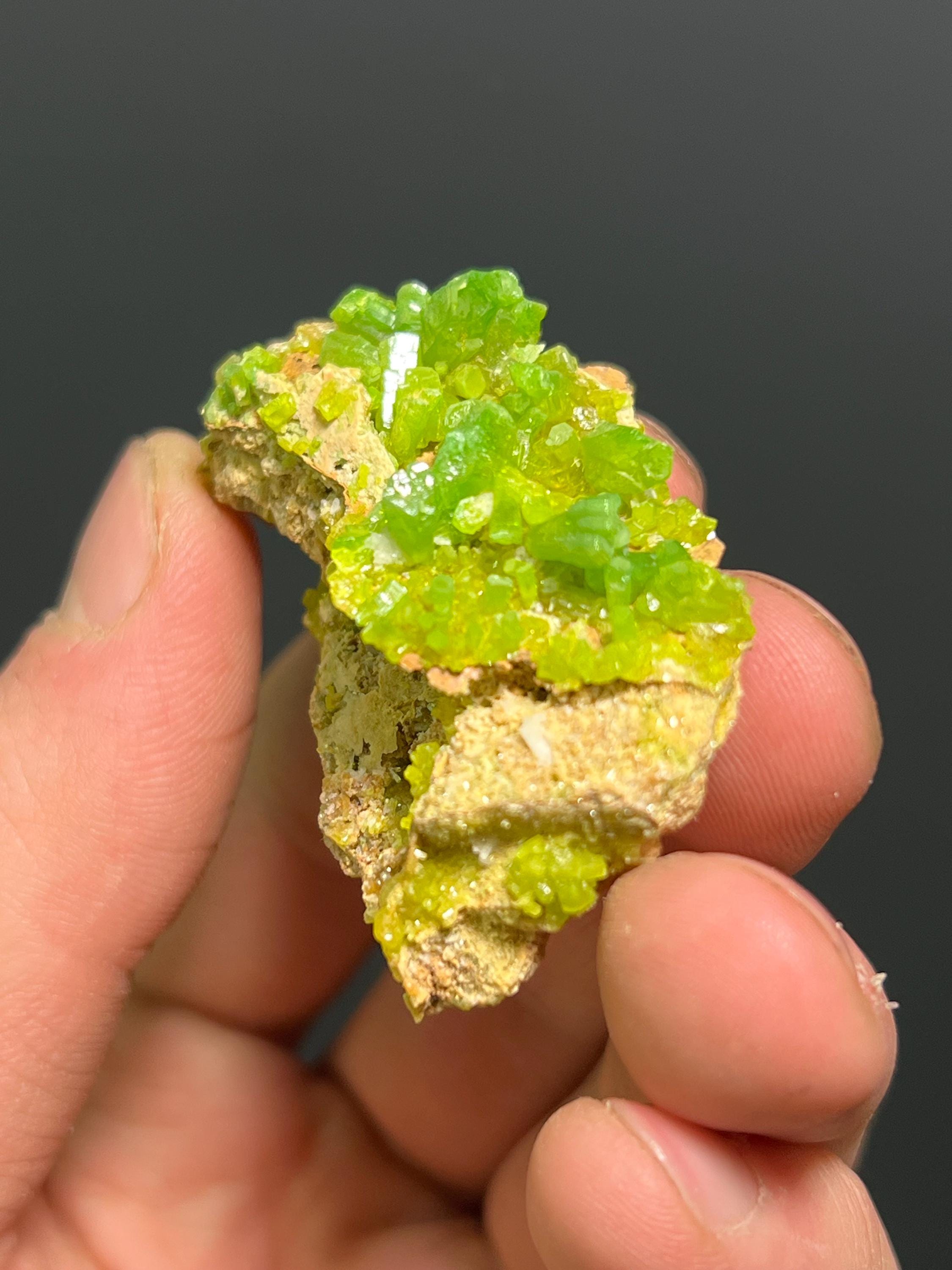 Very Special Pyromorphite Specimen, 38gram - Crystal Gemstone AE 