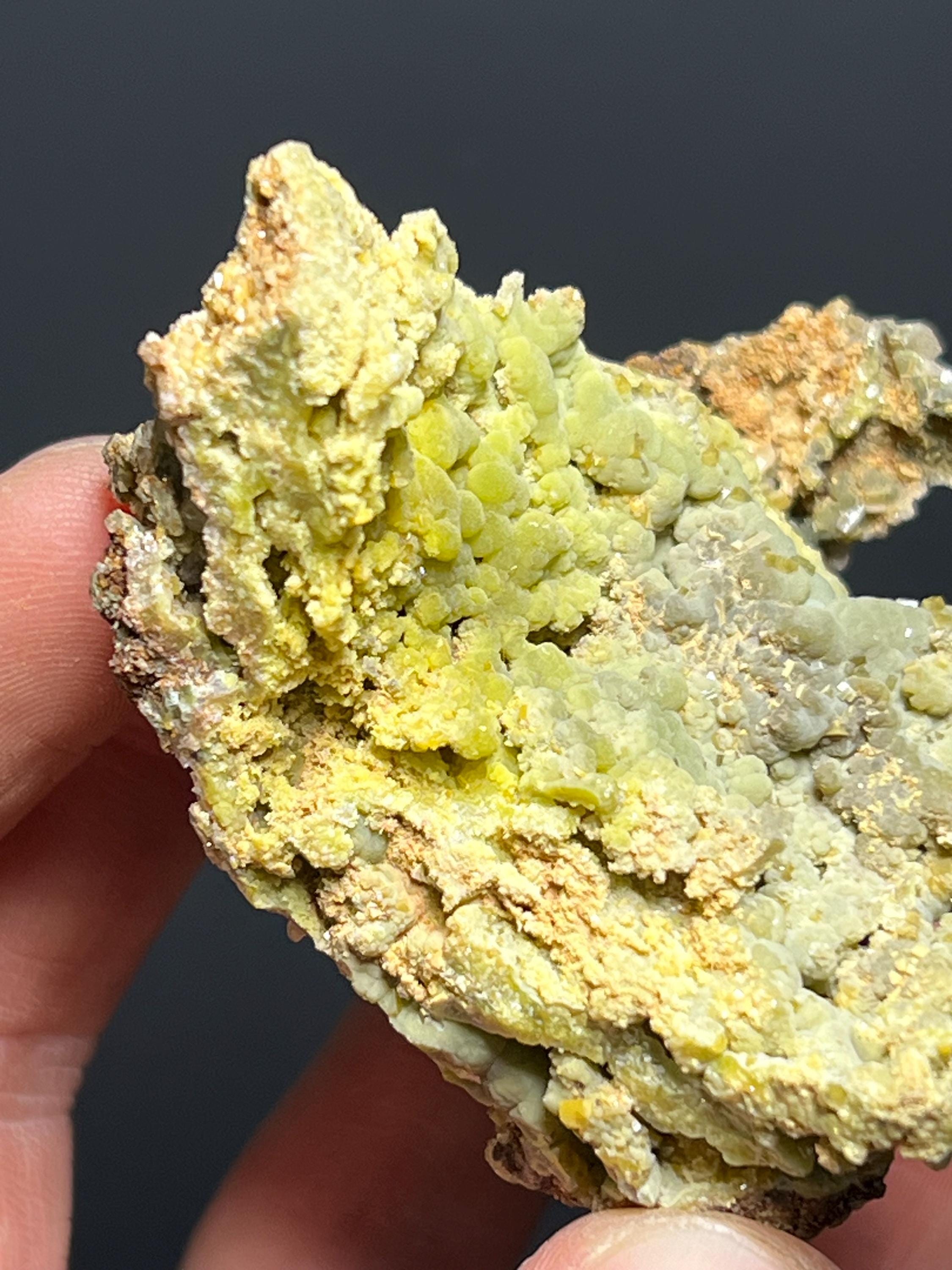 Museum Grade Mimetite Specimen, 134gram - Crystal Gemstone AE 