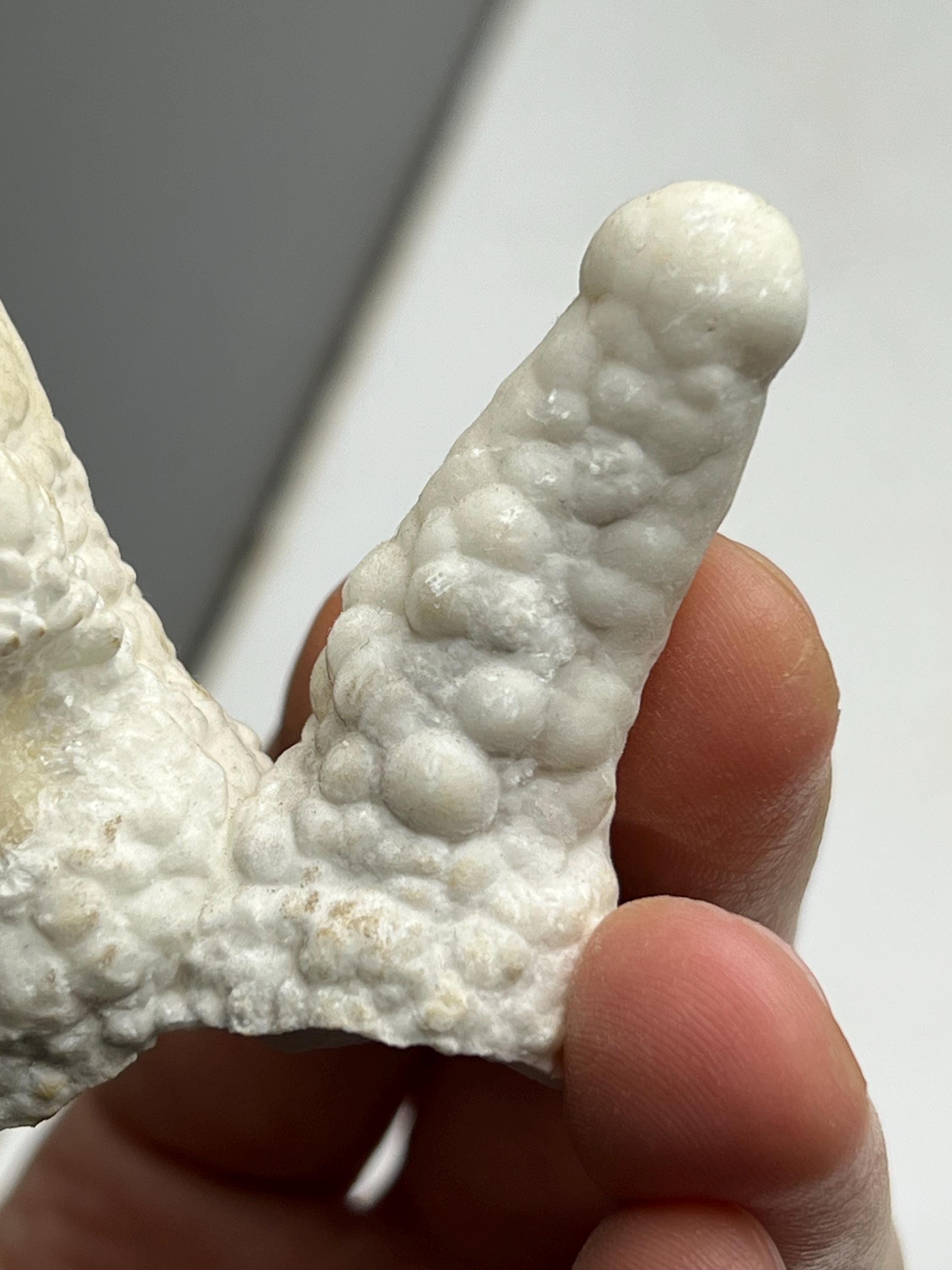 Very Special And Very Showy Stalactite Aragonite Mineral, From Turkey - Crystal Gemstone AE 