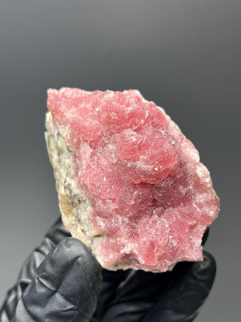 Moroccan Cobaltian Calcite Specimen - Pink Crystal Mineral Decor - Crystal Gemstone AE 