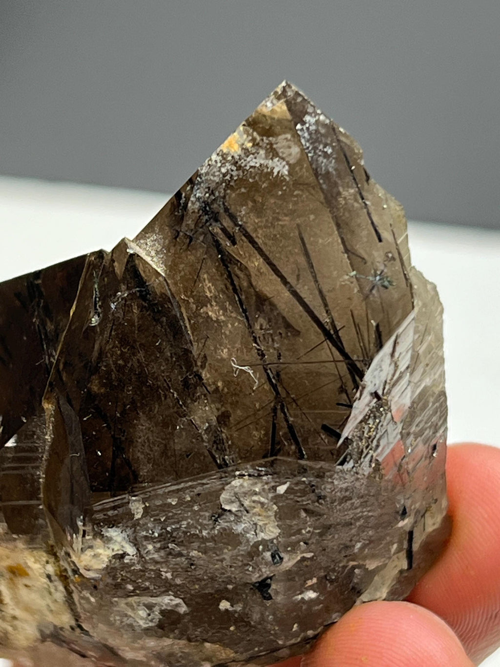 Very Special, Tourmaline Rutile Smoky Quartz - Crystal Gemstone AE 