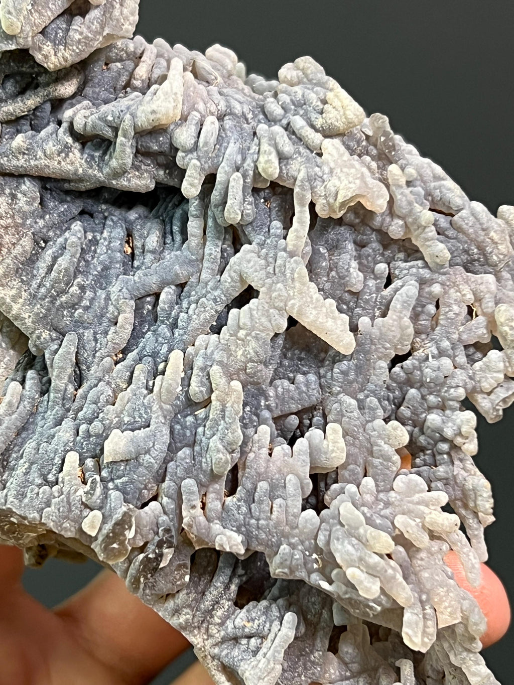 Stalactite Chalcedony - Crystal Gemstone AE 