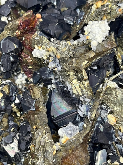 Kosovo Mineral Specimen: Tetrahedrite, Sphalerite, Chalcopyrite, Quartz - Crystal Gemstone AE 