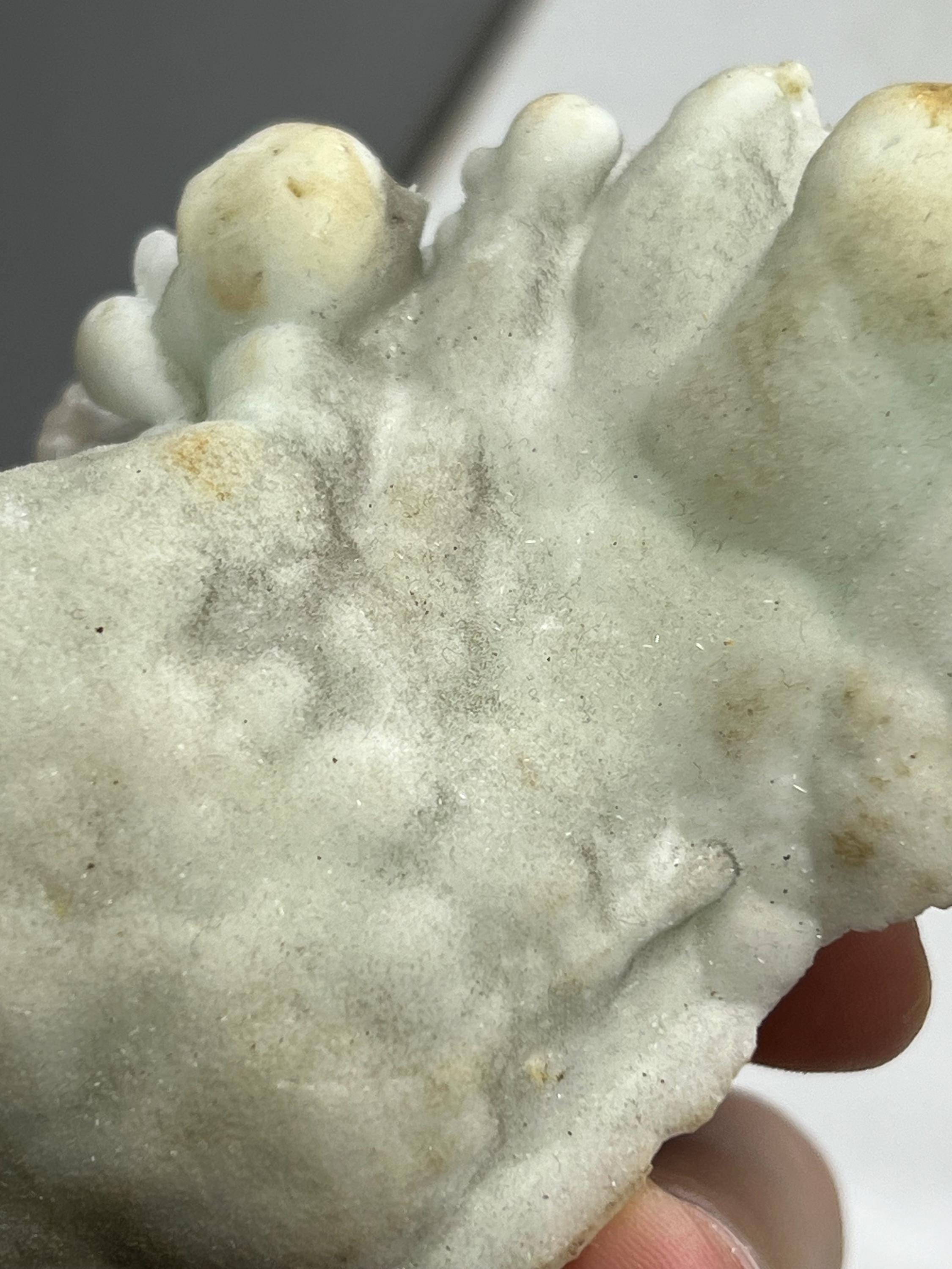 Special Formed And Showy Turquoise Aragonite Mineral, From Turkey - Crystal Gemstone AE 