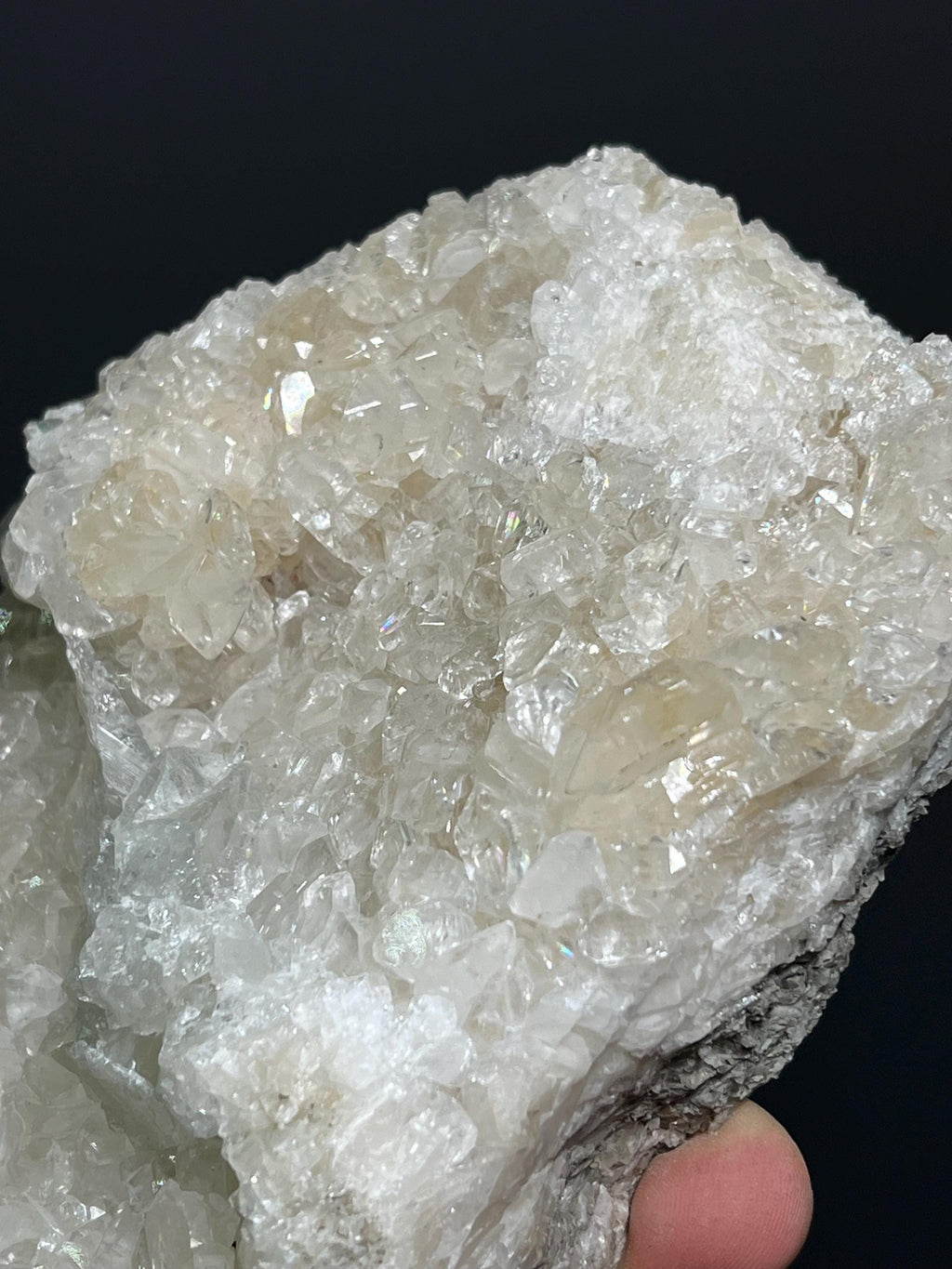 Celestine On Colemanite Specimen, 1,1kg - Crystal Gemstone AE 