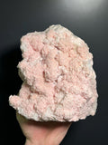 Rhodocrosite And Quartz Specimen, 3,8kg - Crystal Gemstone AE 