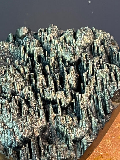 "Museum Grade" Golden Color Stalactite Goethite - Crystal Gemstone AE 