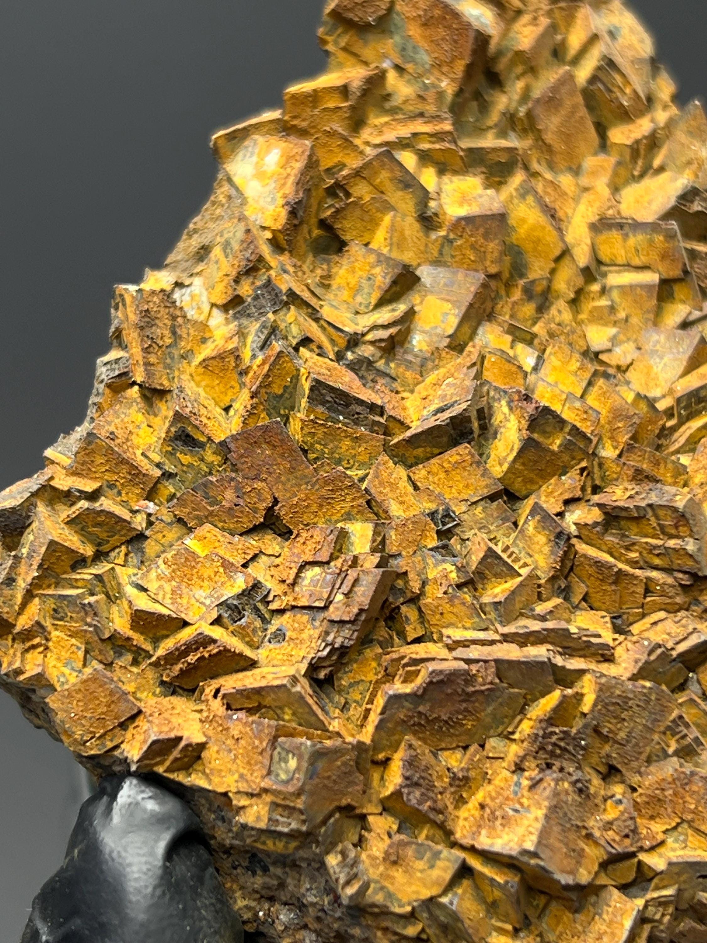 Limonite With Iron Siderite - Crystal Gemstone AE 