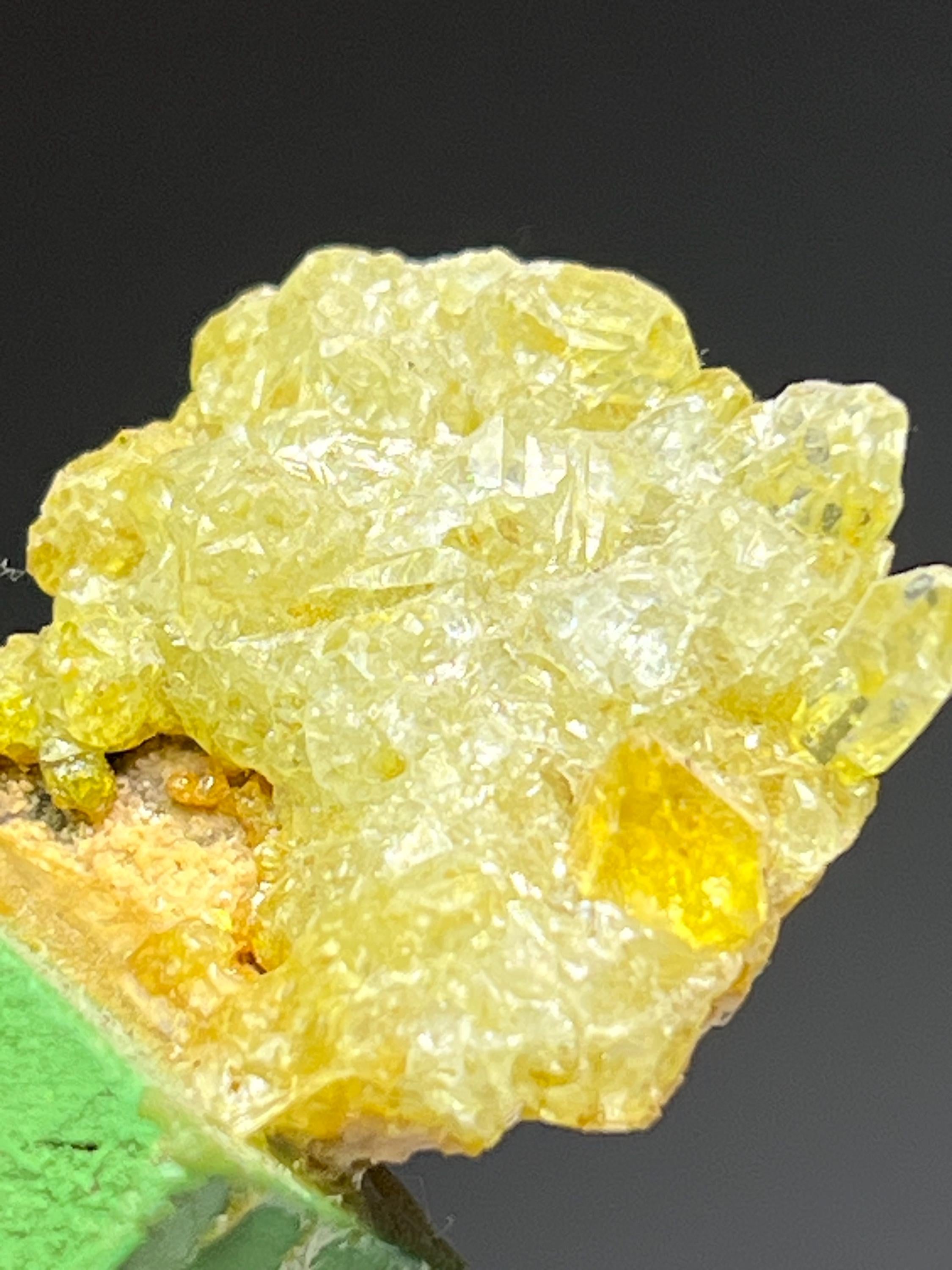 Brazilianite Specimen - Brazil - Crystal Gemstone AE 