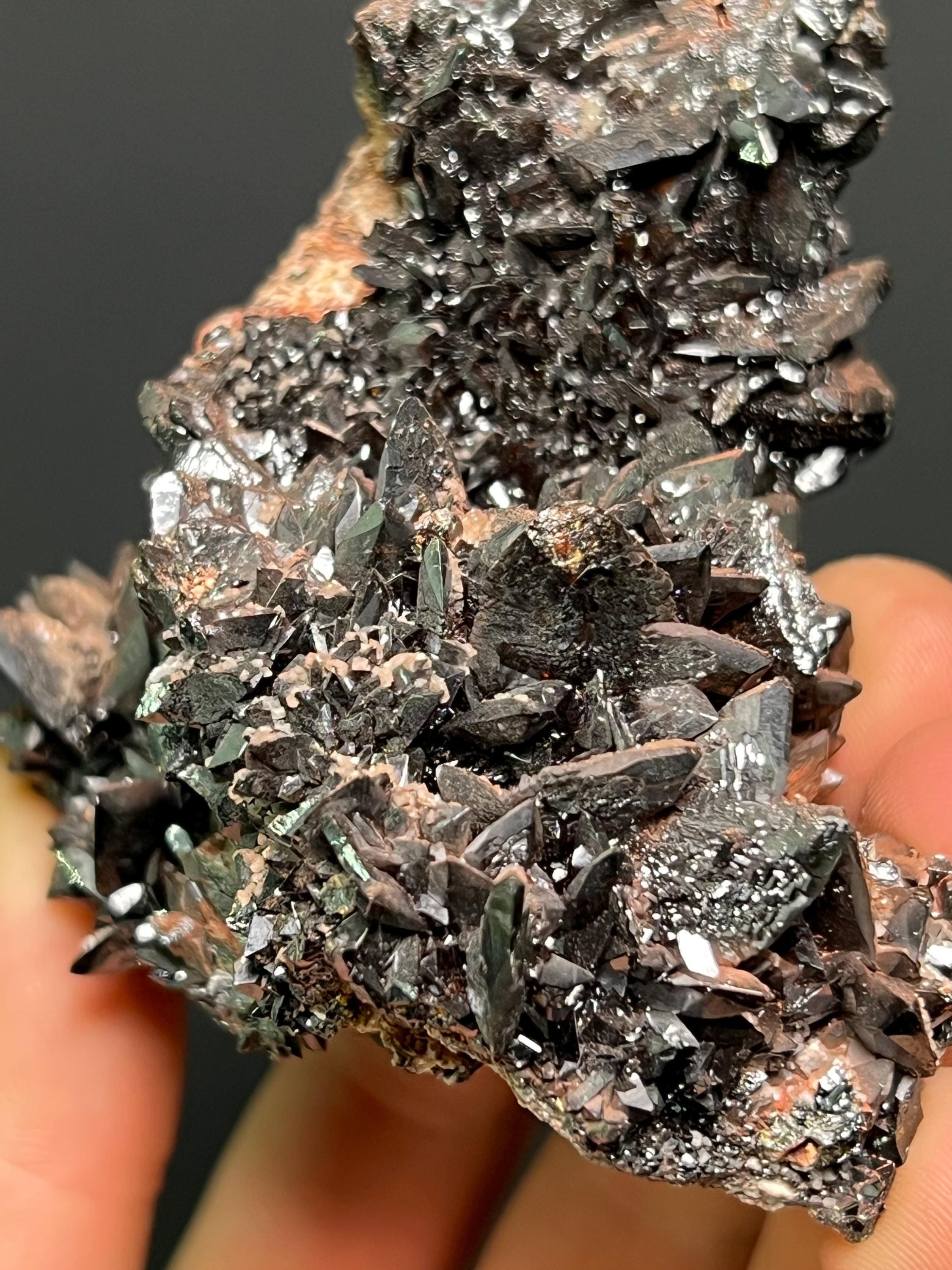 Special Quality Showy Descloizite Specimen, 340gram - Crystal Gemstone AE 
