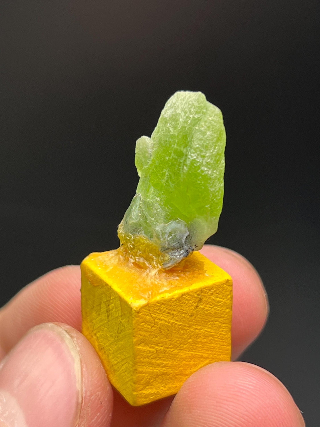 Peridot Specimen- Brazil - Crystal Gemstone AE 