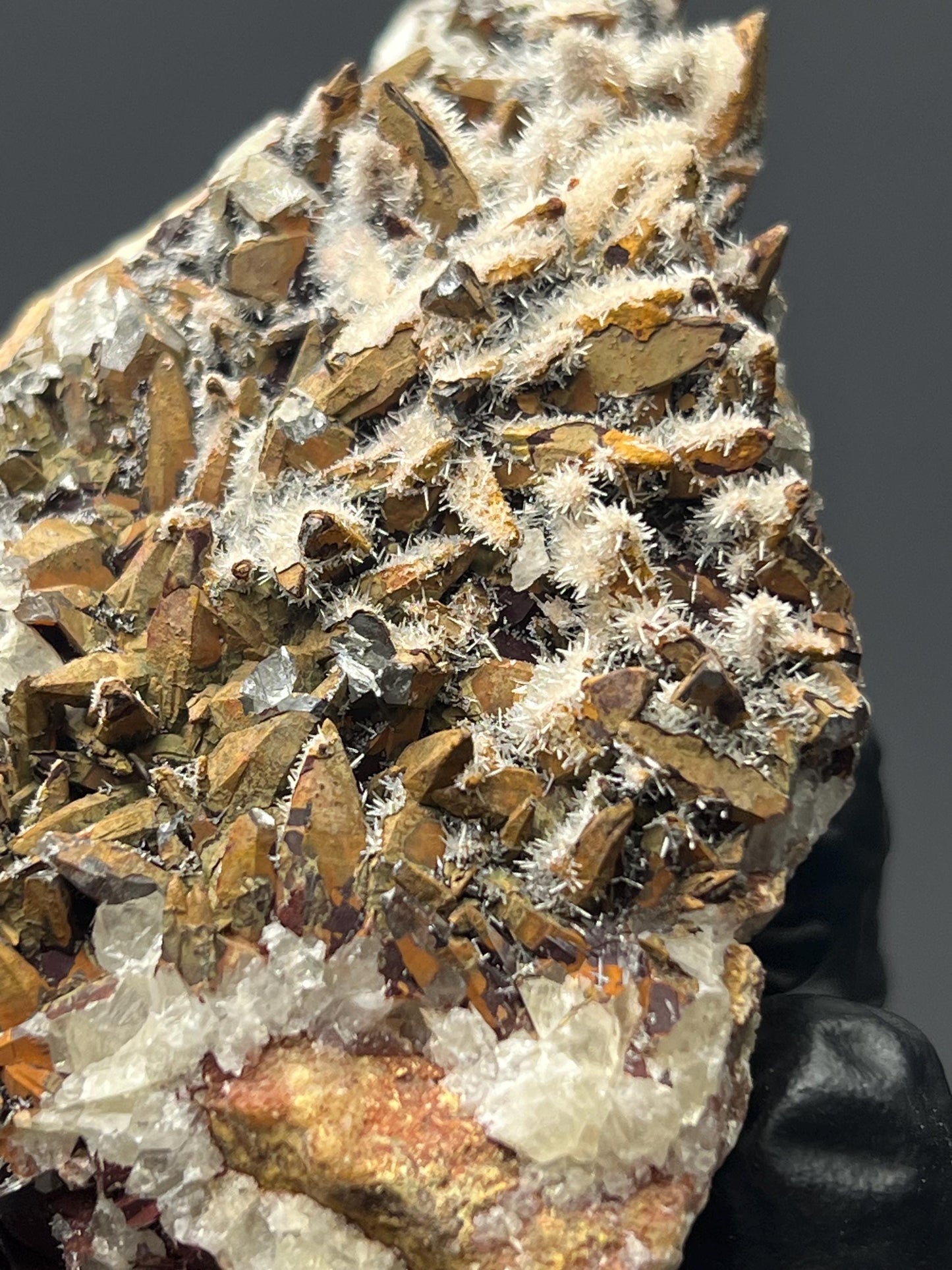 Feather Red Crystal Calcite