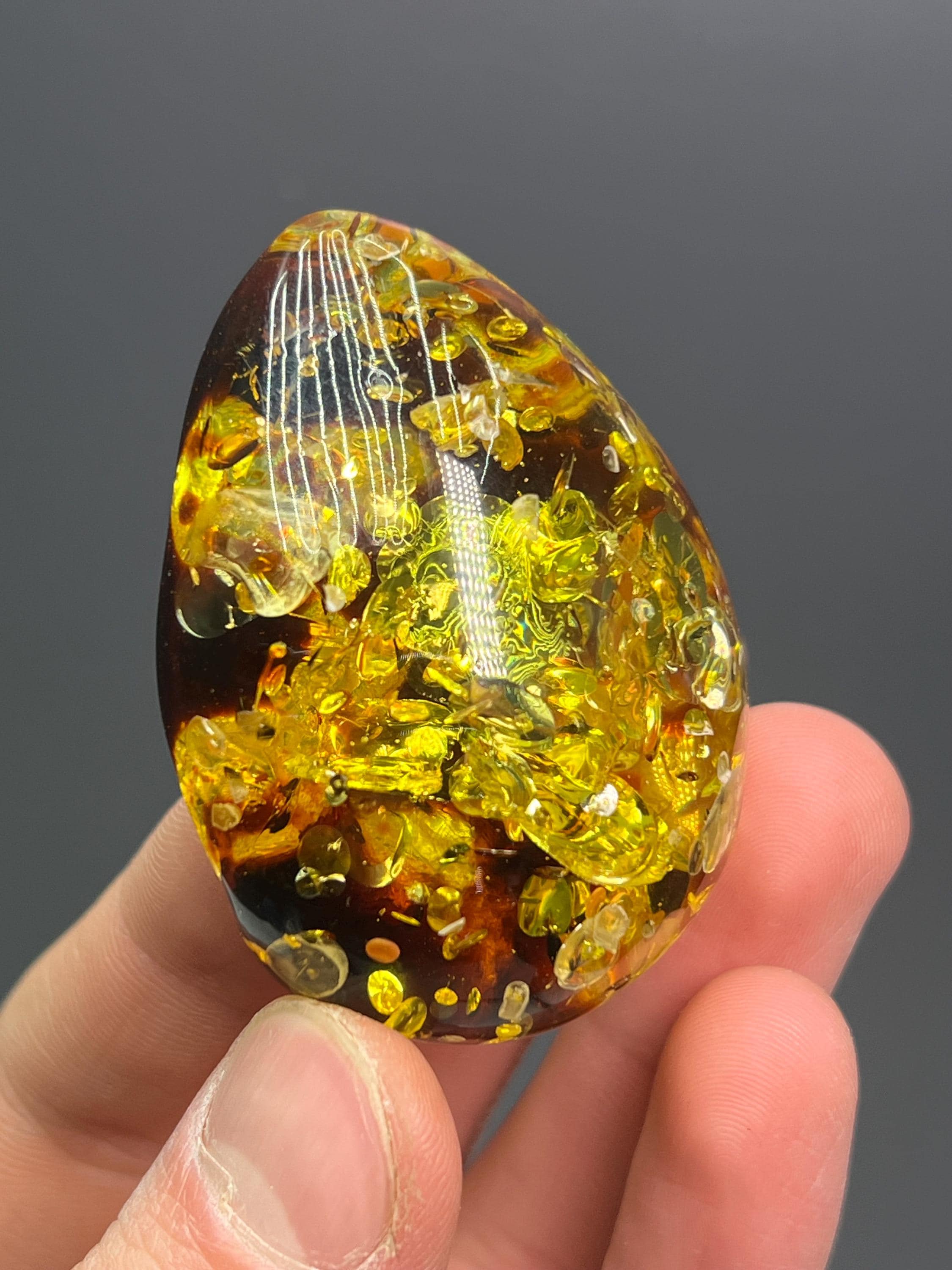 Amber Specimen - Russia - Crystal Gemstone AE 