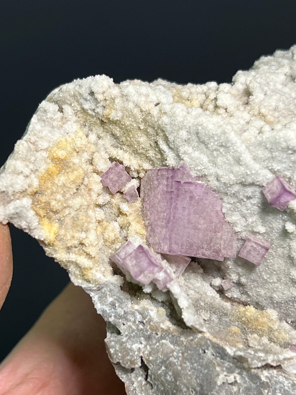 Special Formation Pink Fluorite Specimen, 544gram - Crystal Gemstone AE 