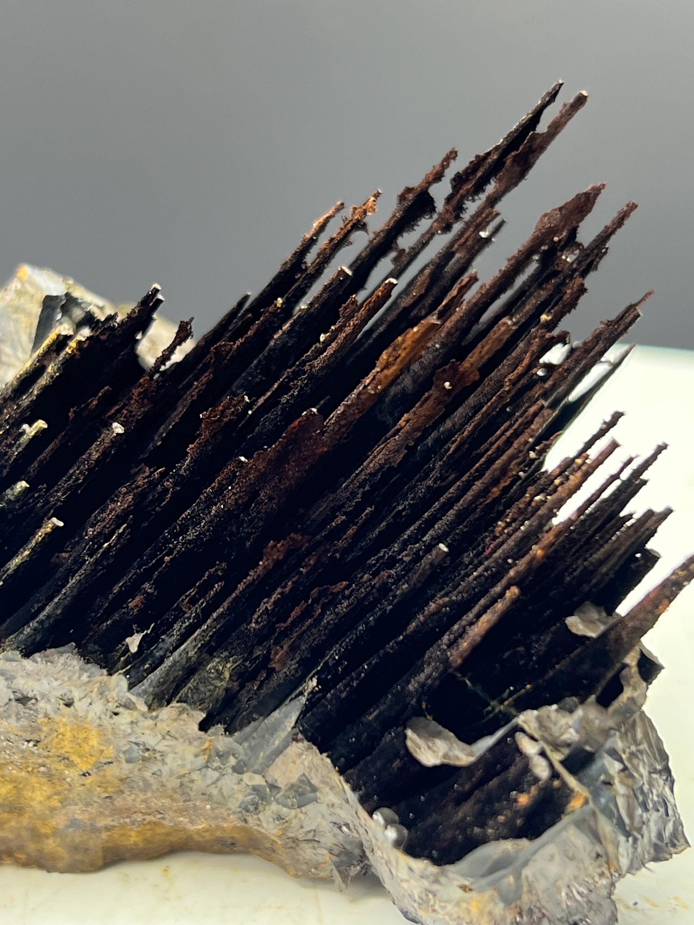 Very Showy, Limonite With Stalactite Goethite Specimen - Crystal Gemstone AE 