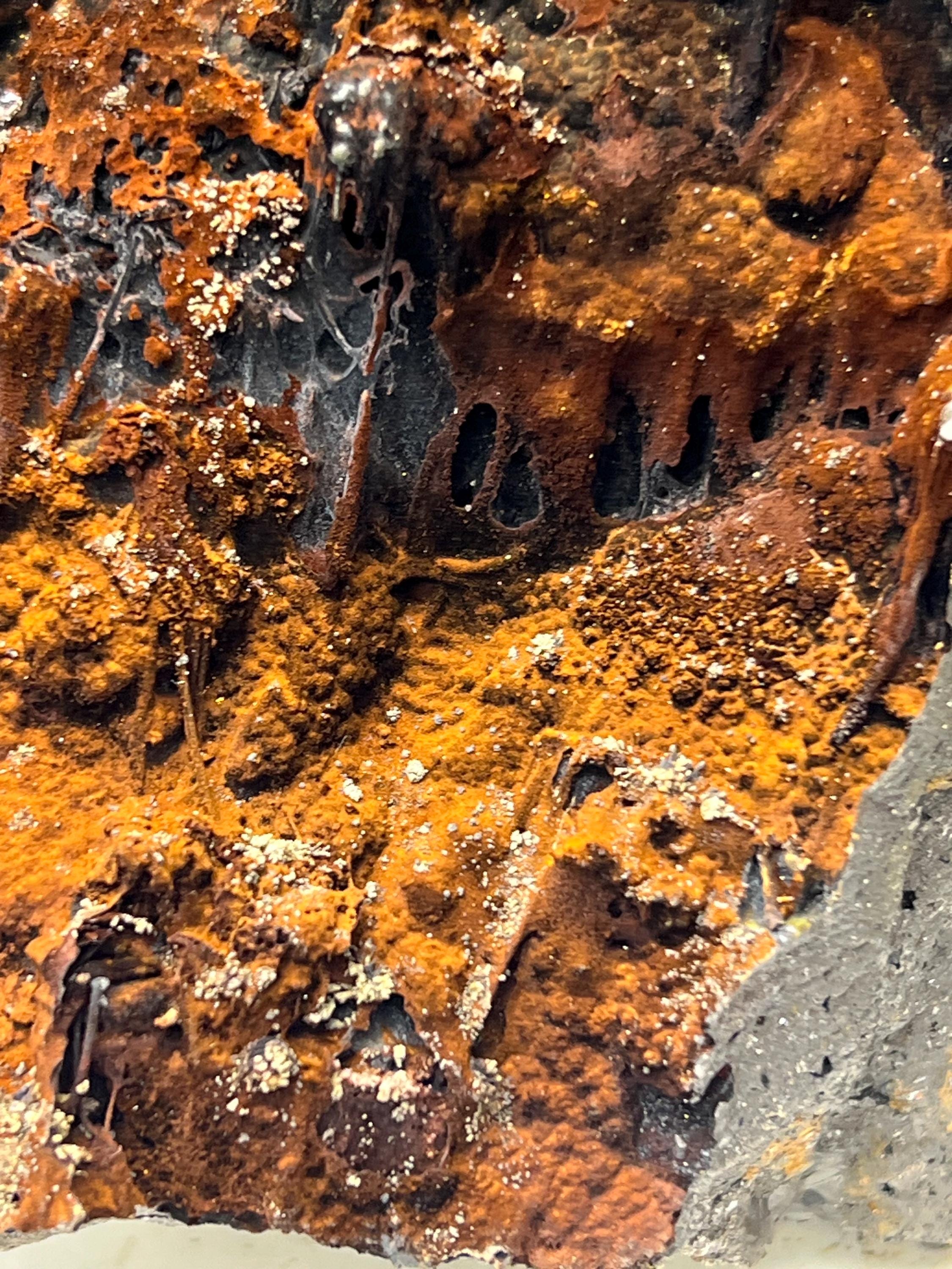 Museum Grade, Very Showy Limonite And Specularite With Stalactites Goethite Specimen - Crystal Gemstone AE 