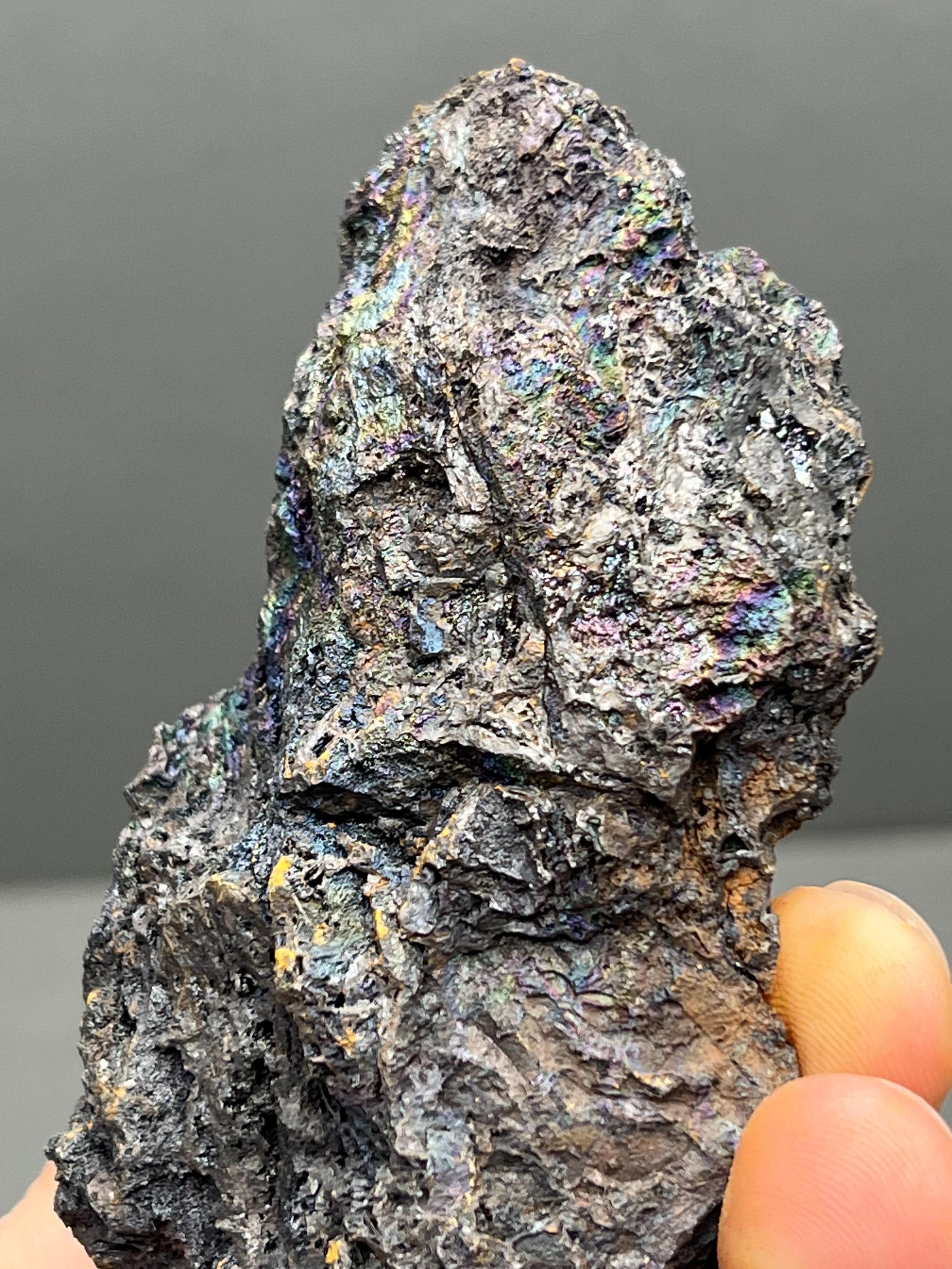 Very Showy, Colorful goethite mineral, From Turkey - Crystal Gemstone AE 