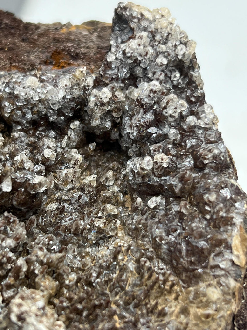 Special Formation, Crystal Calcite With Hematite Small Stalactites, From Turkey - Crystal Gemstone AE 