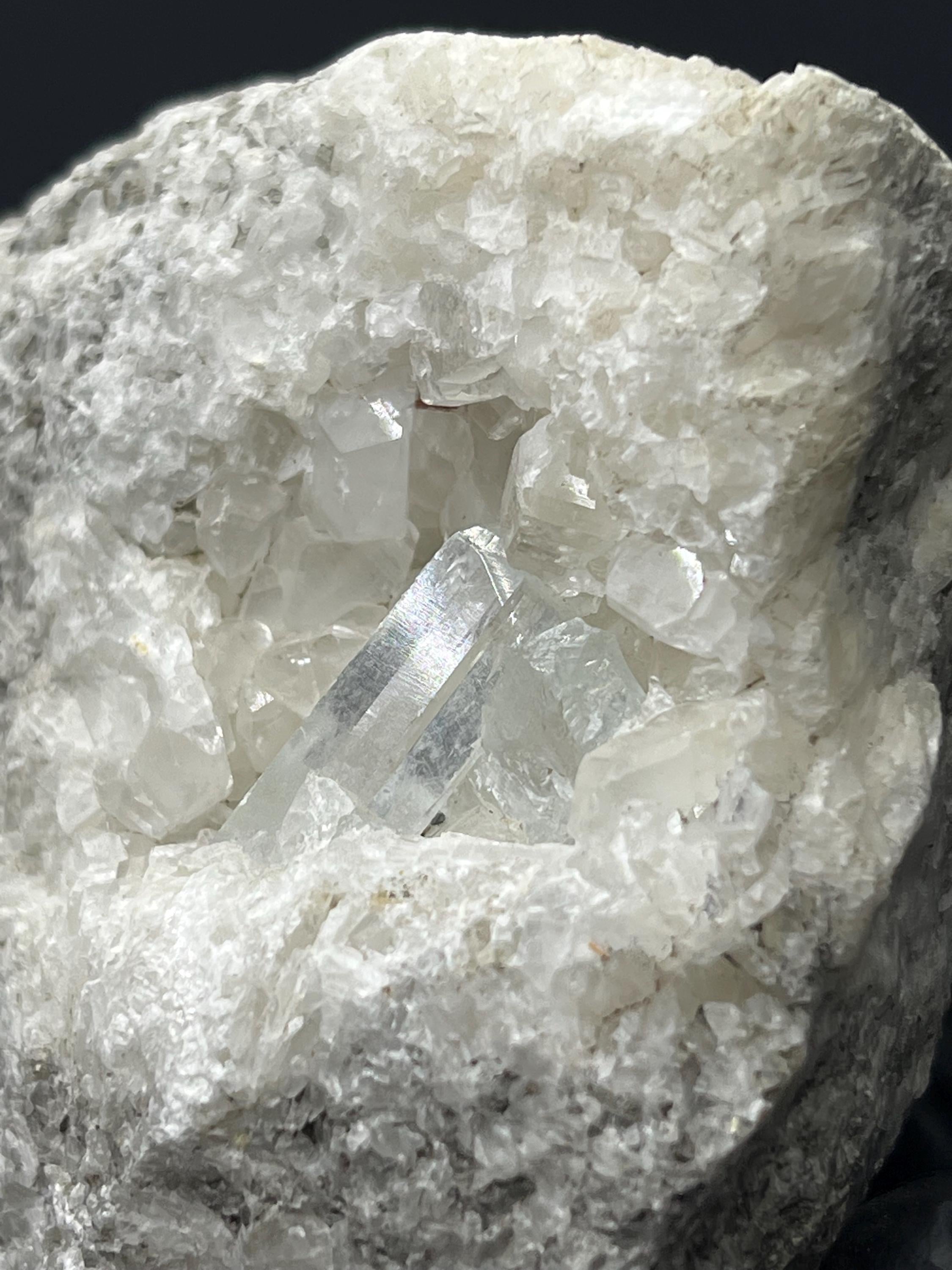 Celestine With Colemanite - Crystal Gemstone AE 