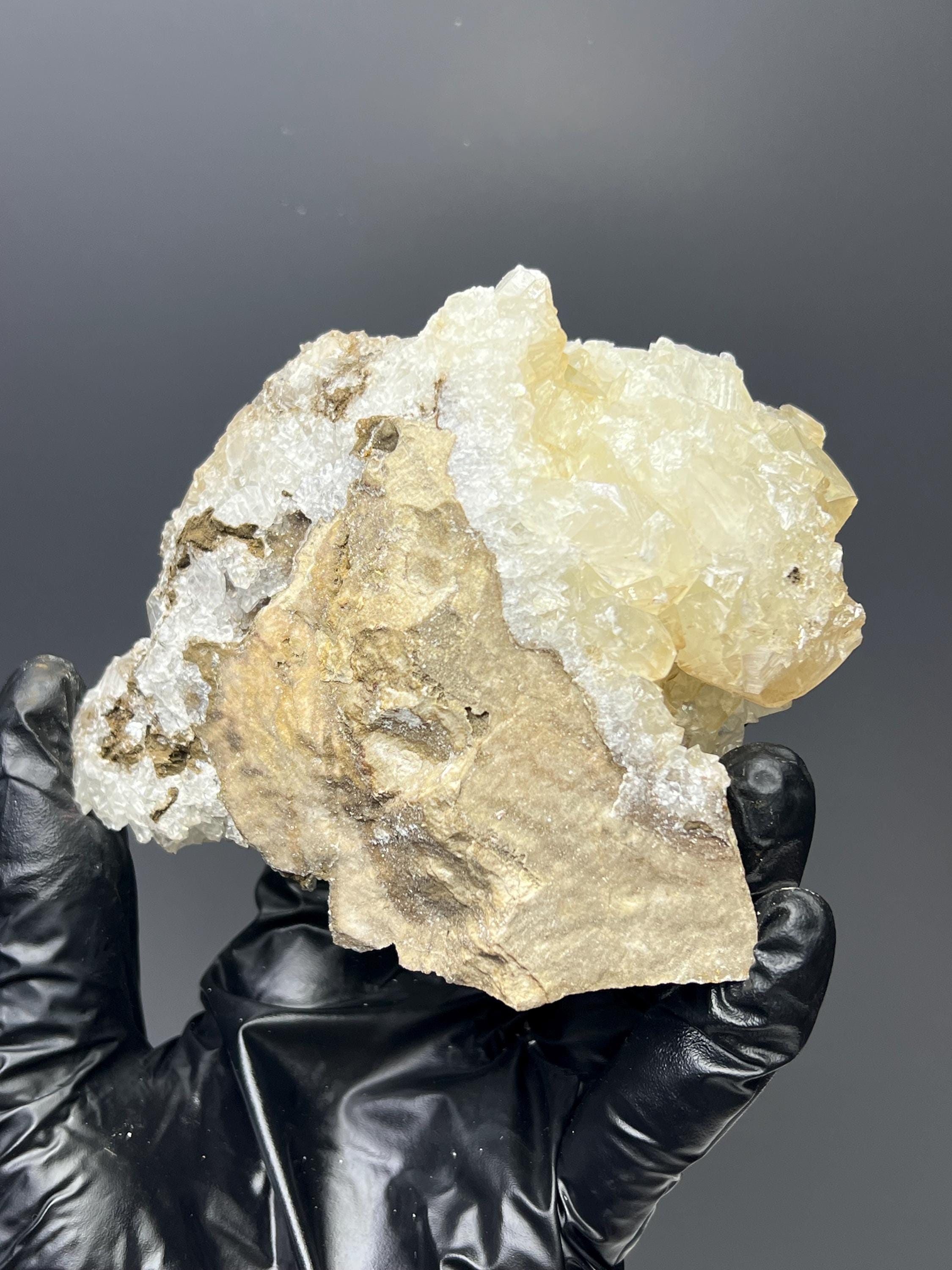 Crystal Calcite Specimen - Crystal Gemstone AE 