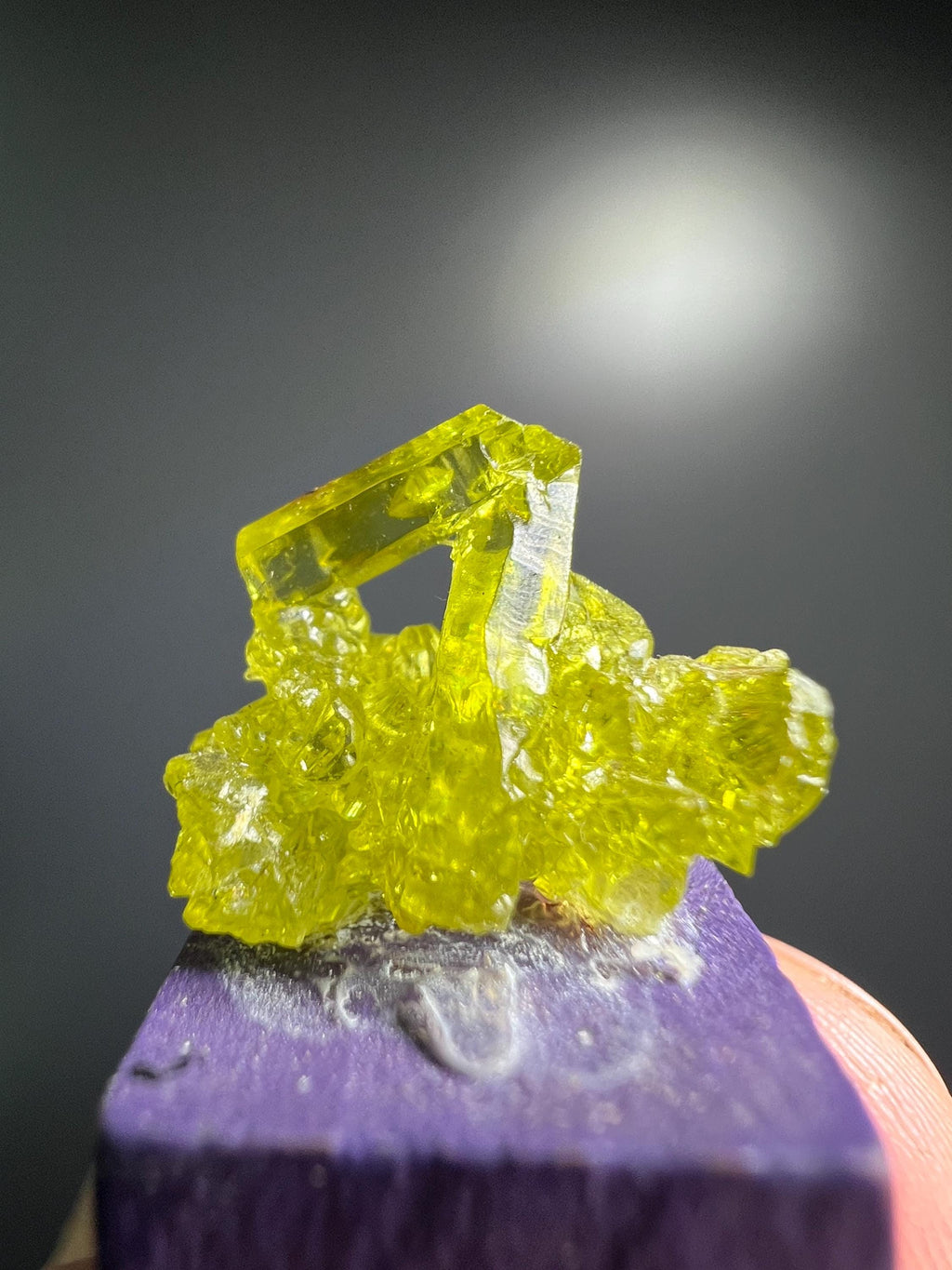 Brazilianite Specimen - Natural Crystal Formation, Brazil - Crystal Gemstone AE 