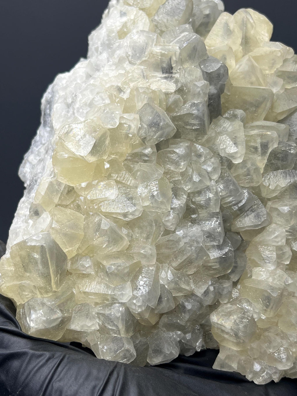 Smoky Gray Calcite Specimen - West Anatolia Crystal - Crystal Gemstone AE 