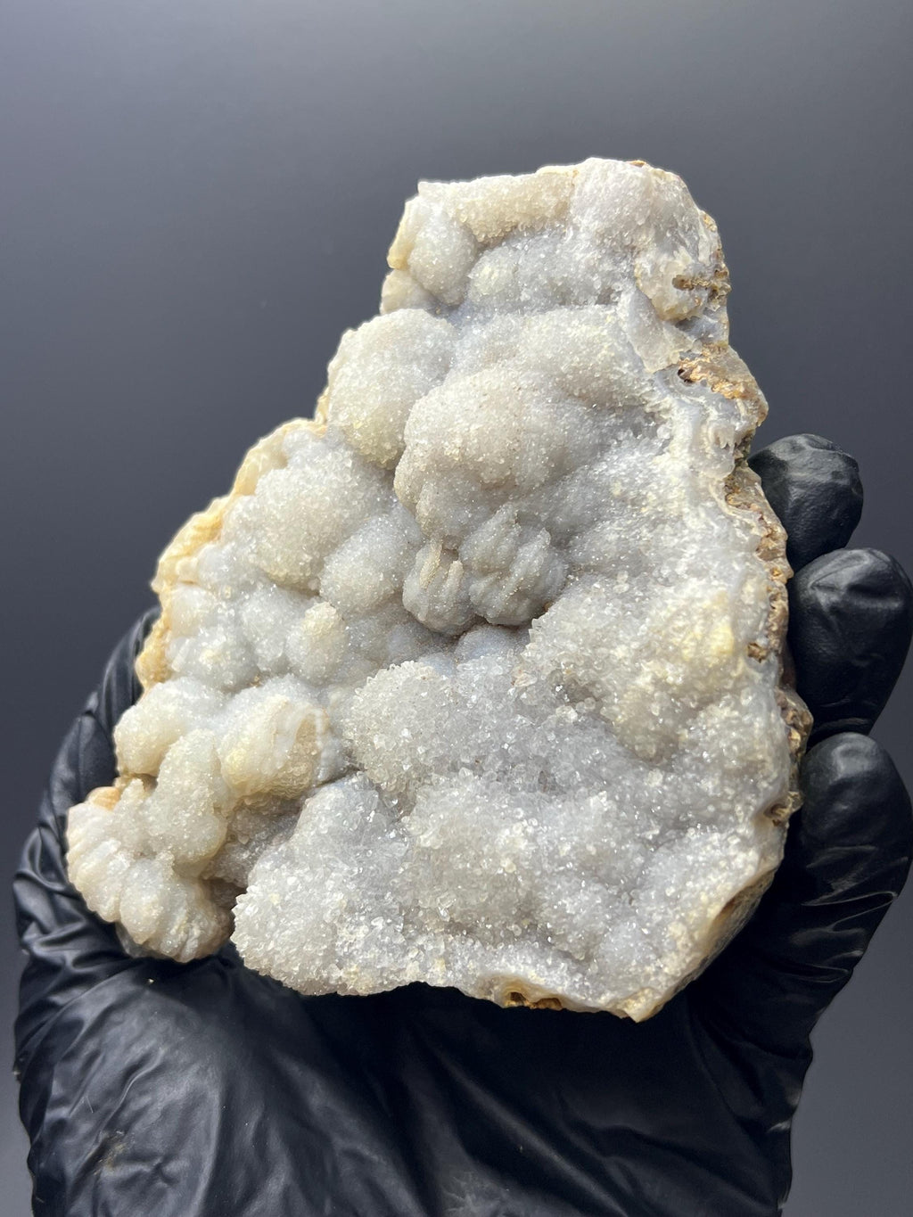 Chalcedony & Calcite Specimen - Crystal Gemstone AE 