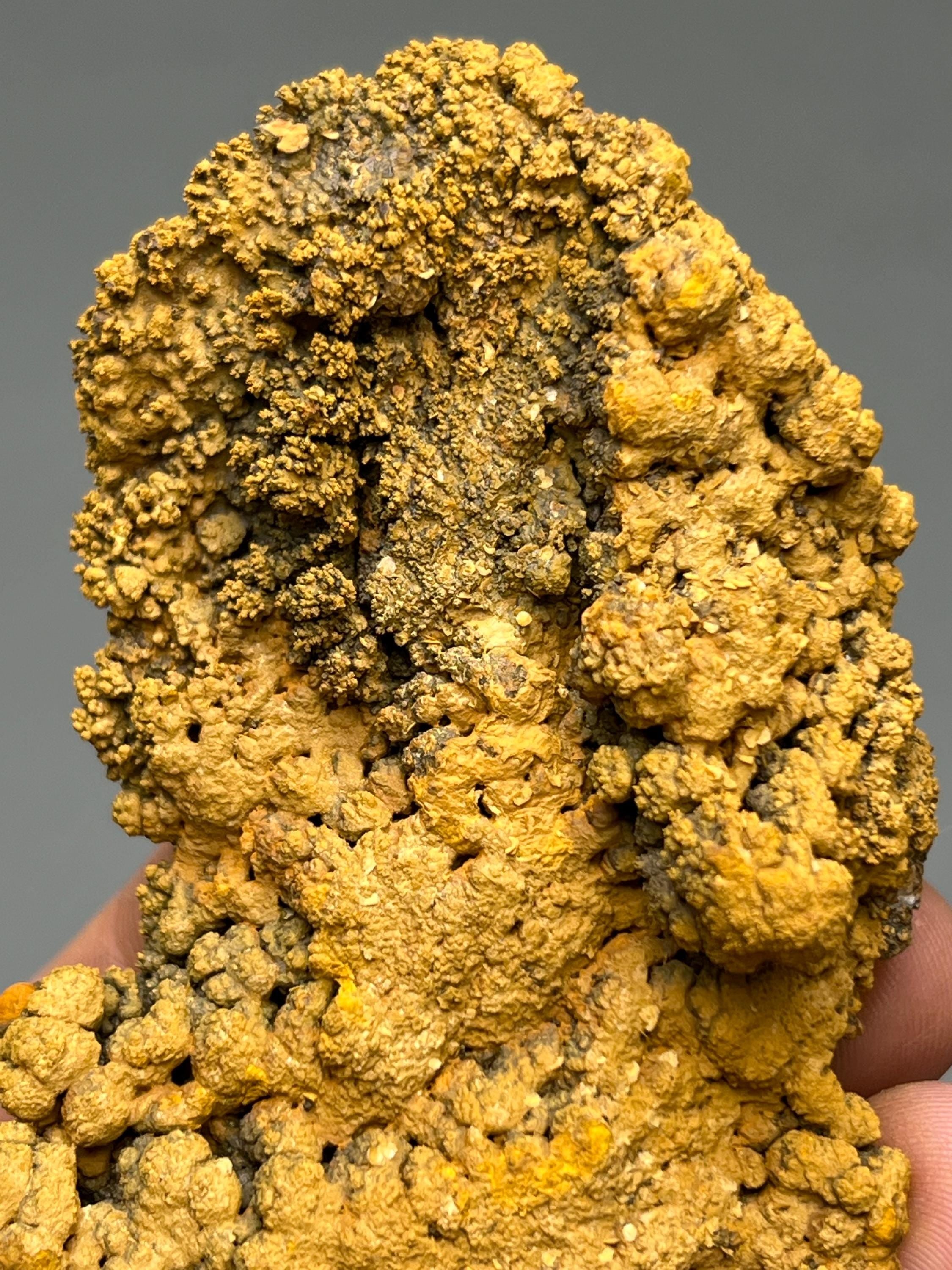 Very Special, 2 Sided Colored Alloy Limonite Mineral, From Turkey - Crystal Gemstone AE 