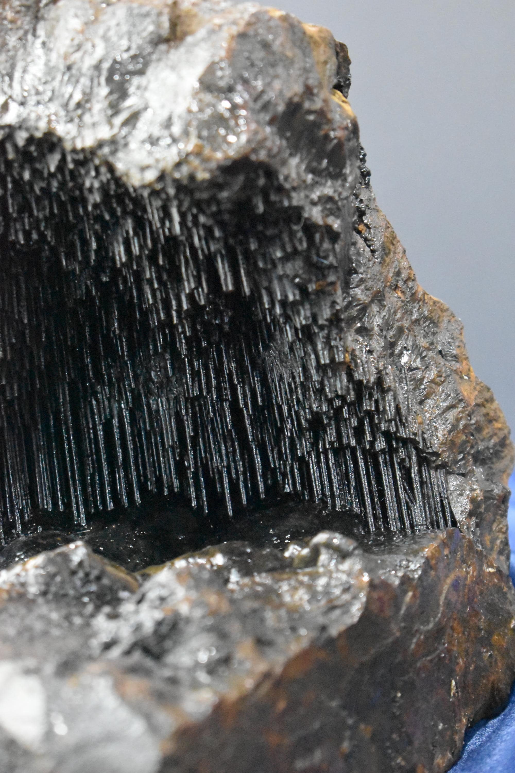 Museum Quality! Very Unique Stalactite Cave Hematite Stone, From Turkey, For Special Collection Piece - Crystal Gemstone AE 