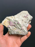 Special Formation Pink Fluorite Specimen, 544gram - Crystal Gemstone AE 