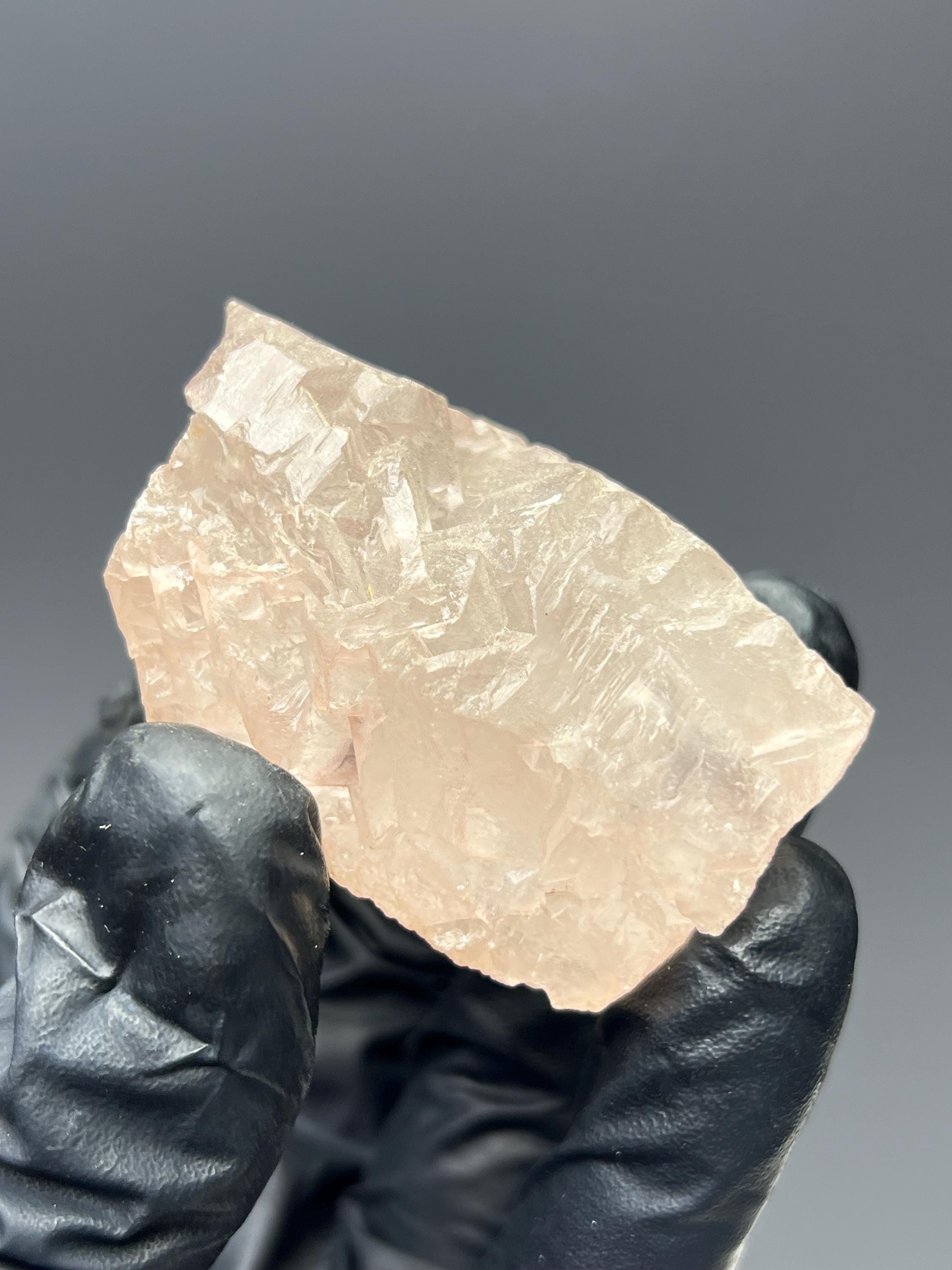 Cathedral Pink Crystal Calcite - Crystal Gemstone AE 