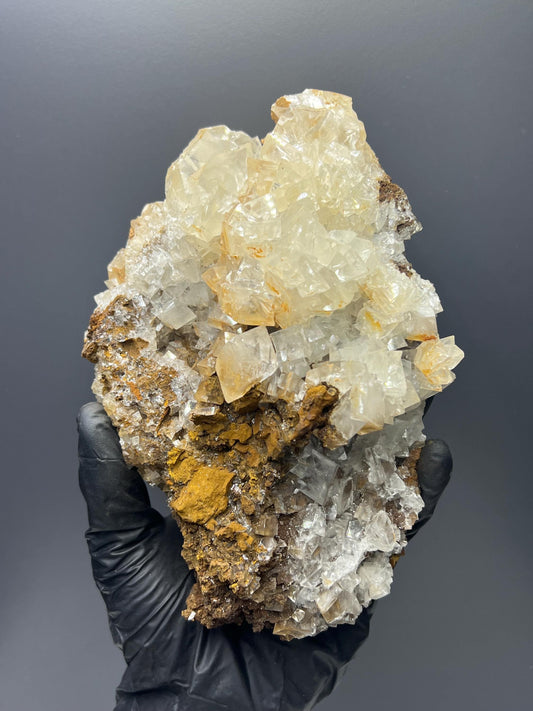 Clear Crystal Calcite Specimen