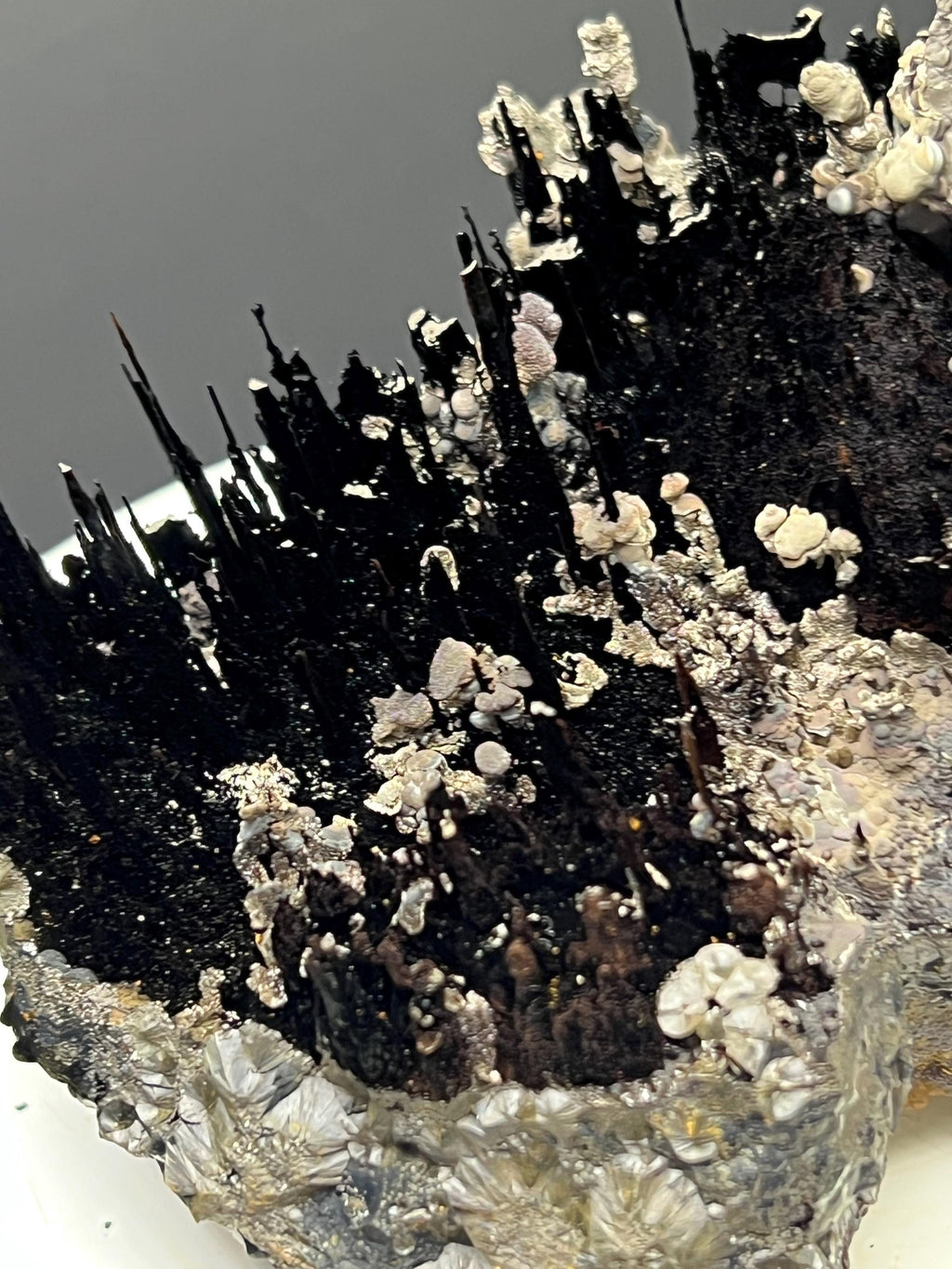 Museum Quality, Very Special, Specularite And Limonite With Stalactite Goethite Specimen - Crystal Gemstone AE 