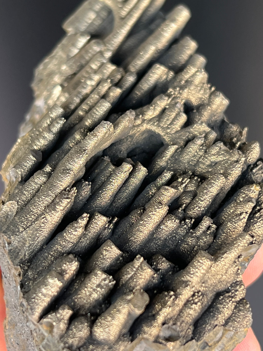 “Museum Grade” Golden Color Stalactite Goethite
